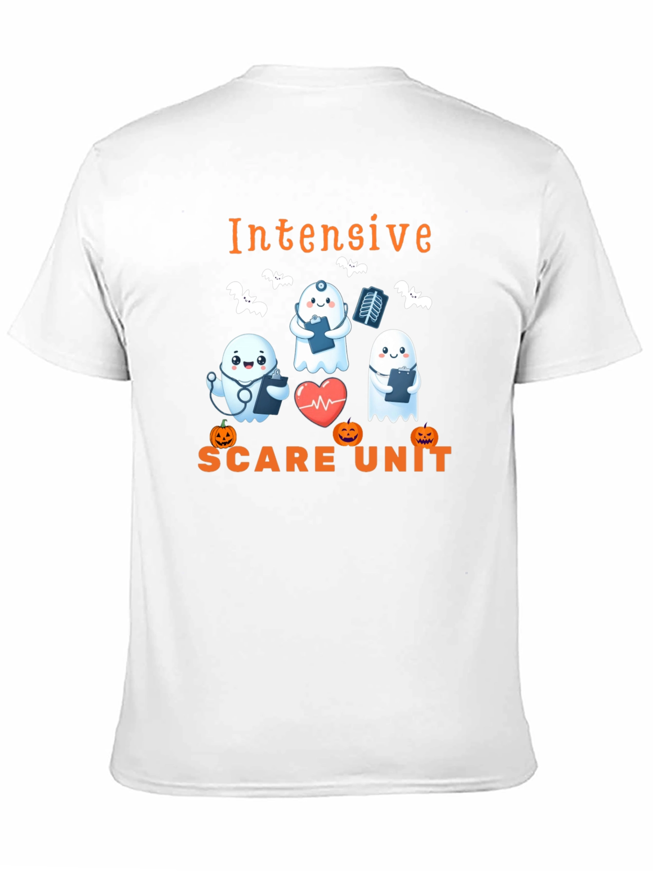 Intensive Scare Unit Halloween Graphic Tee