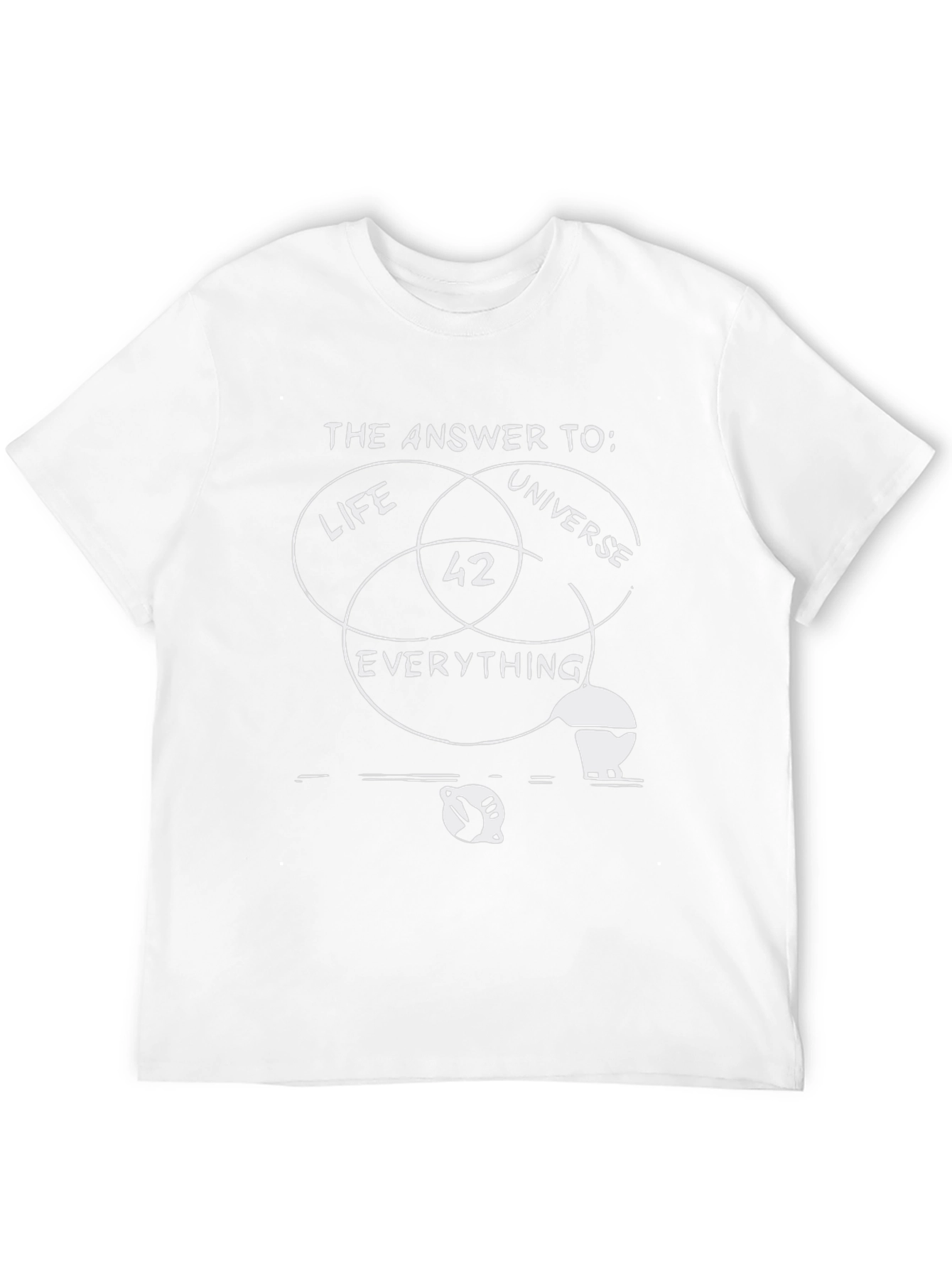 The Answer is 42 Mens Graphic Tee