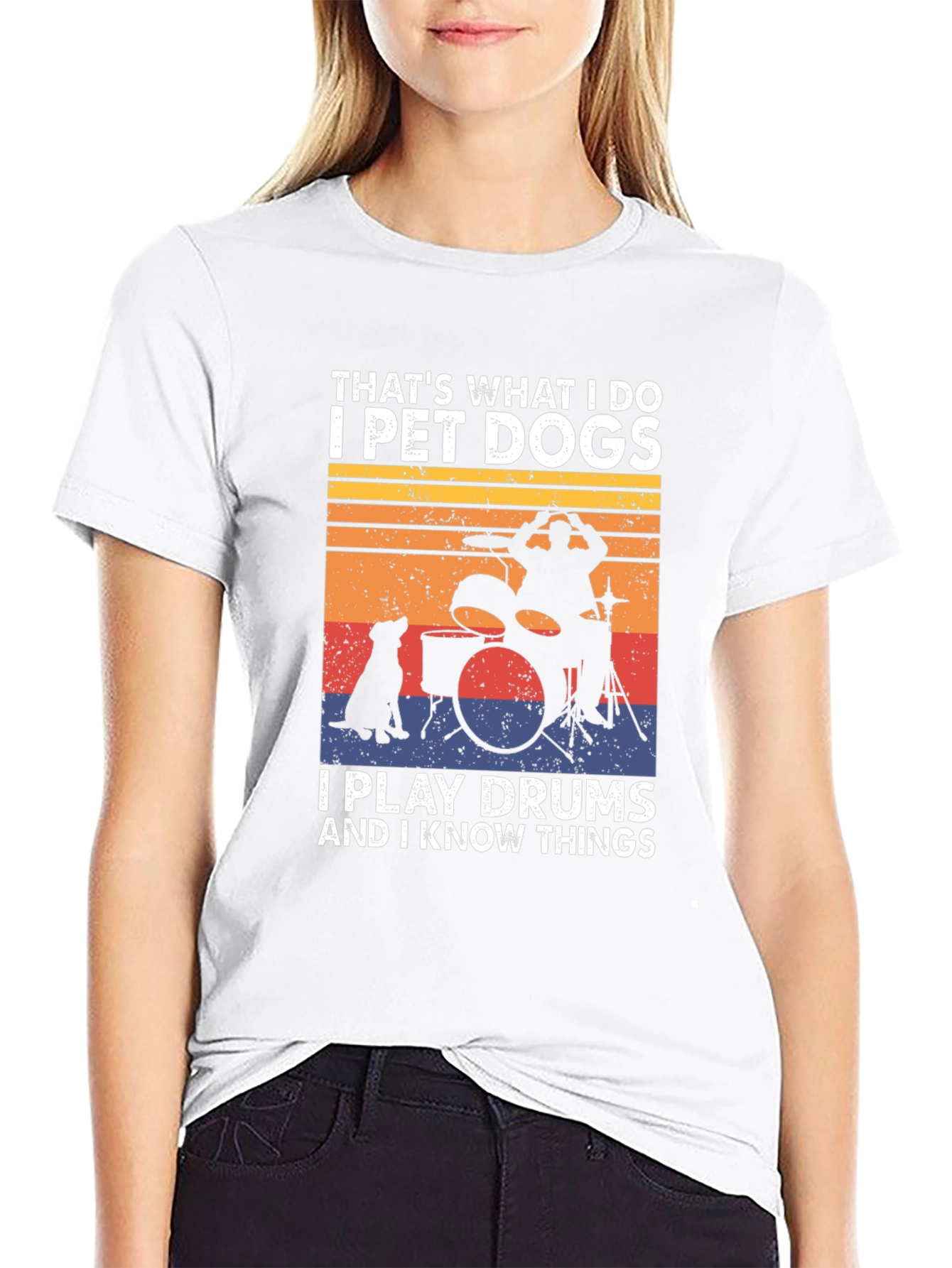 Pet Dogs Drums and Knowing Things T-Shirt