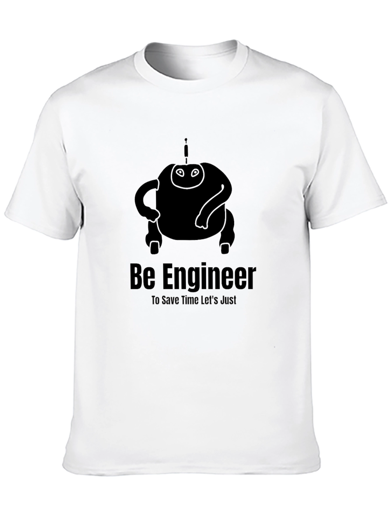 Engineer T-Shirt - Funny Robot Design