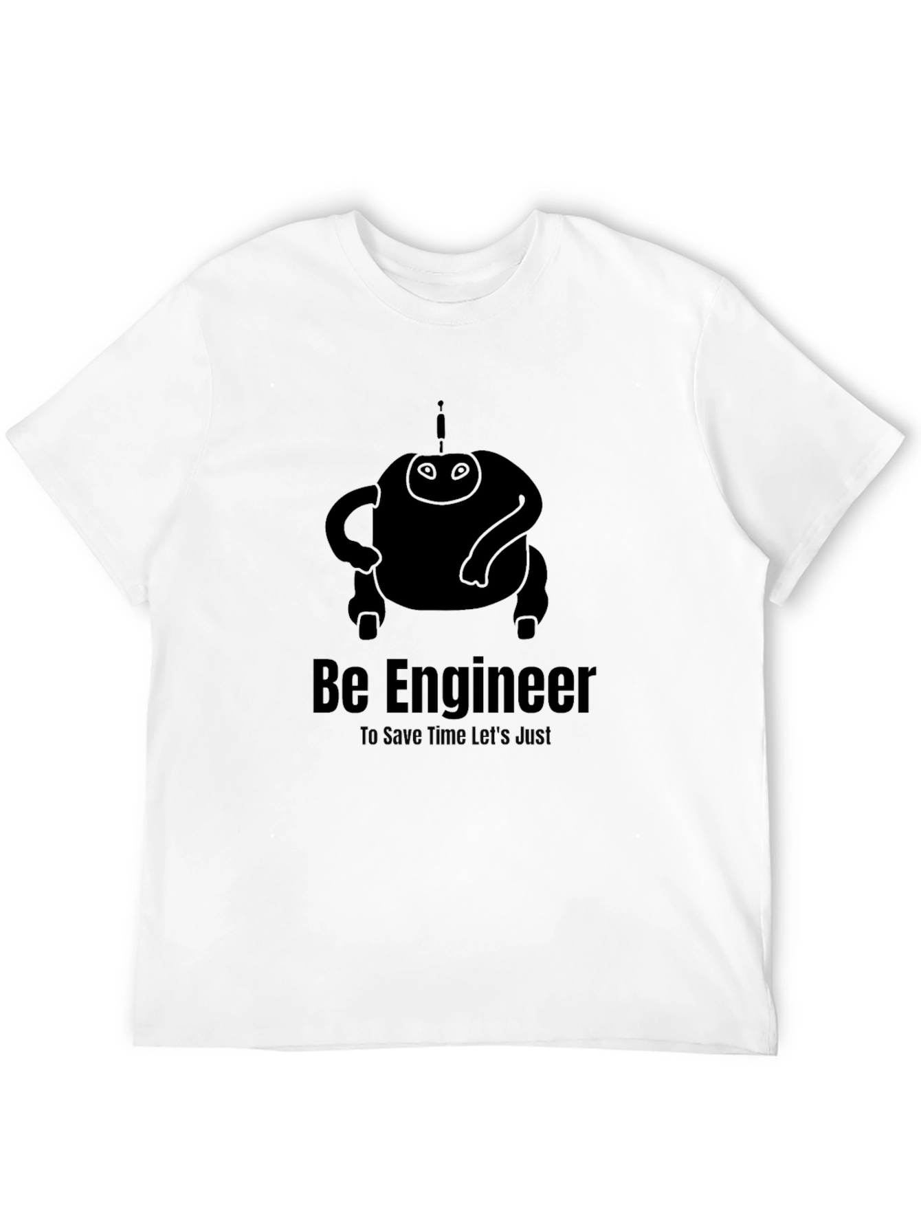 Engineer T-Shirt - Funny Robot Design
