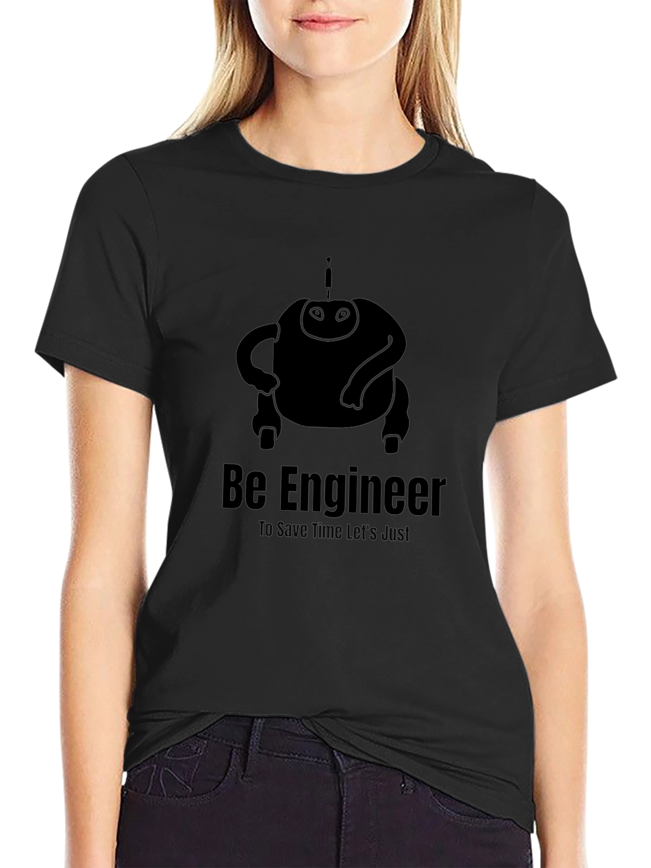 Engineer T-Shirt - Funny Robot Design
