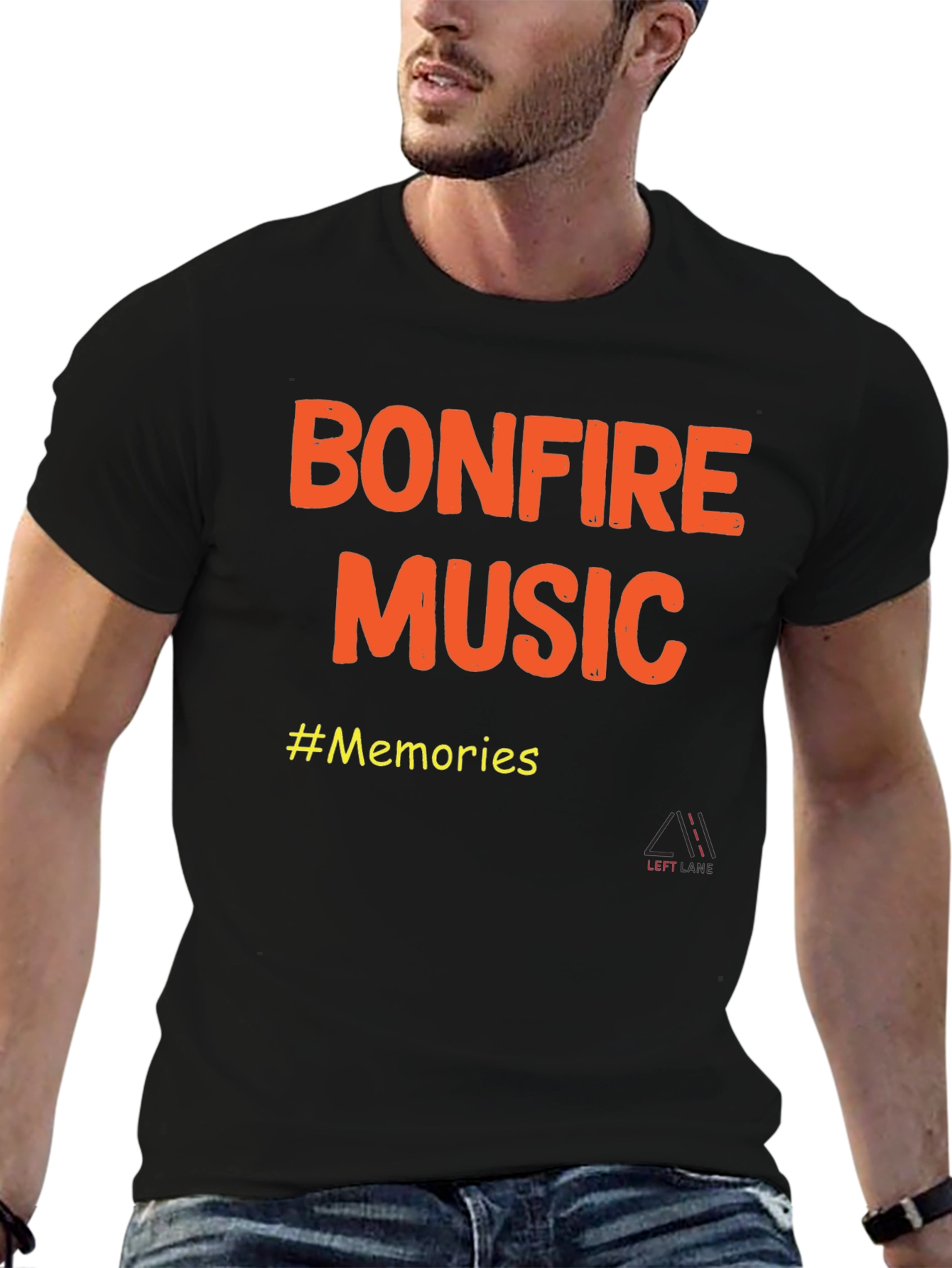 Bonfire Music Memories Graphic T-Shirt