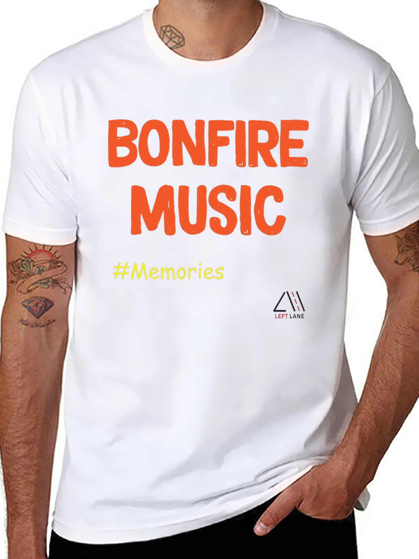Bonfire Music Memories Graphic T-Shirt