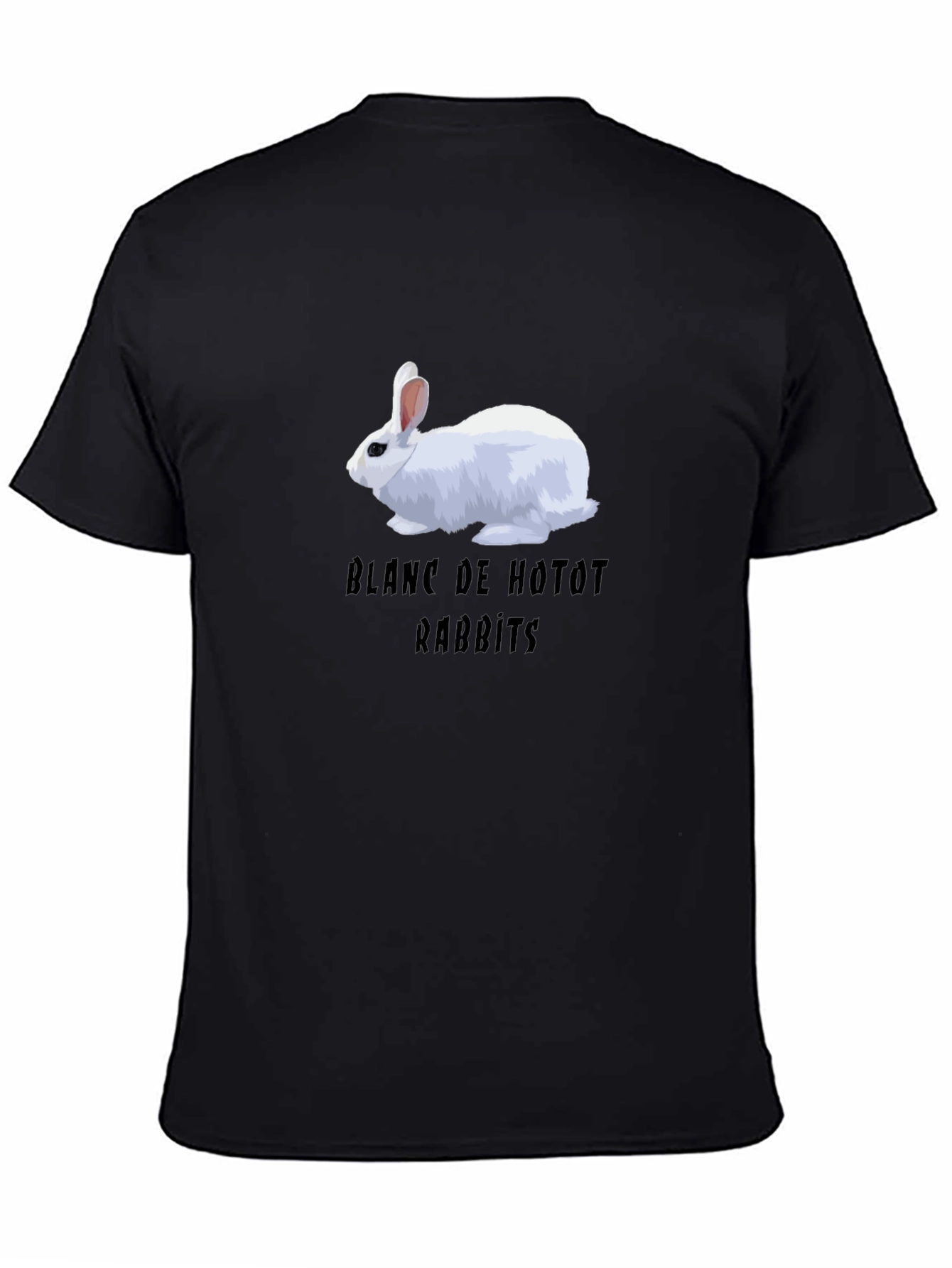 Blanc de Hotot Rabbits Graphic Tee
