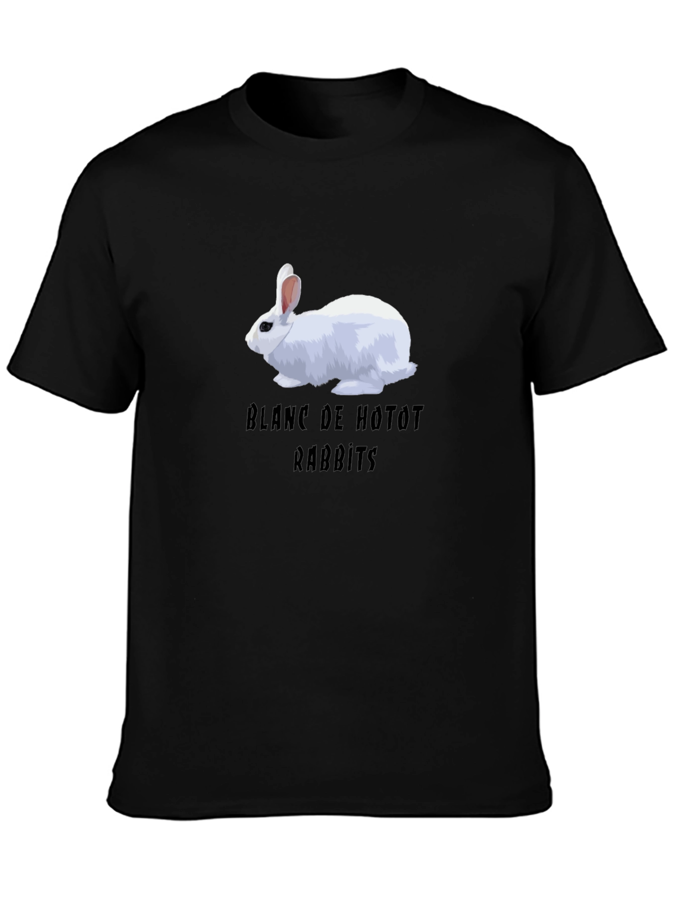 Blanc de Hotot Rabbits Graphic Tee