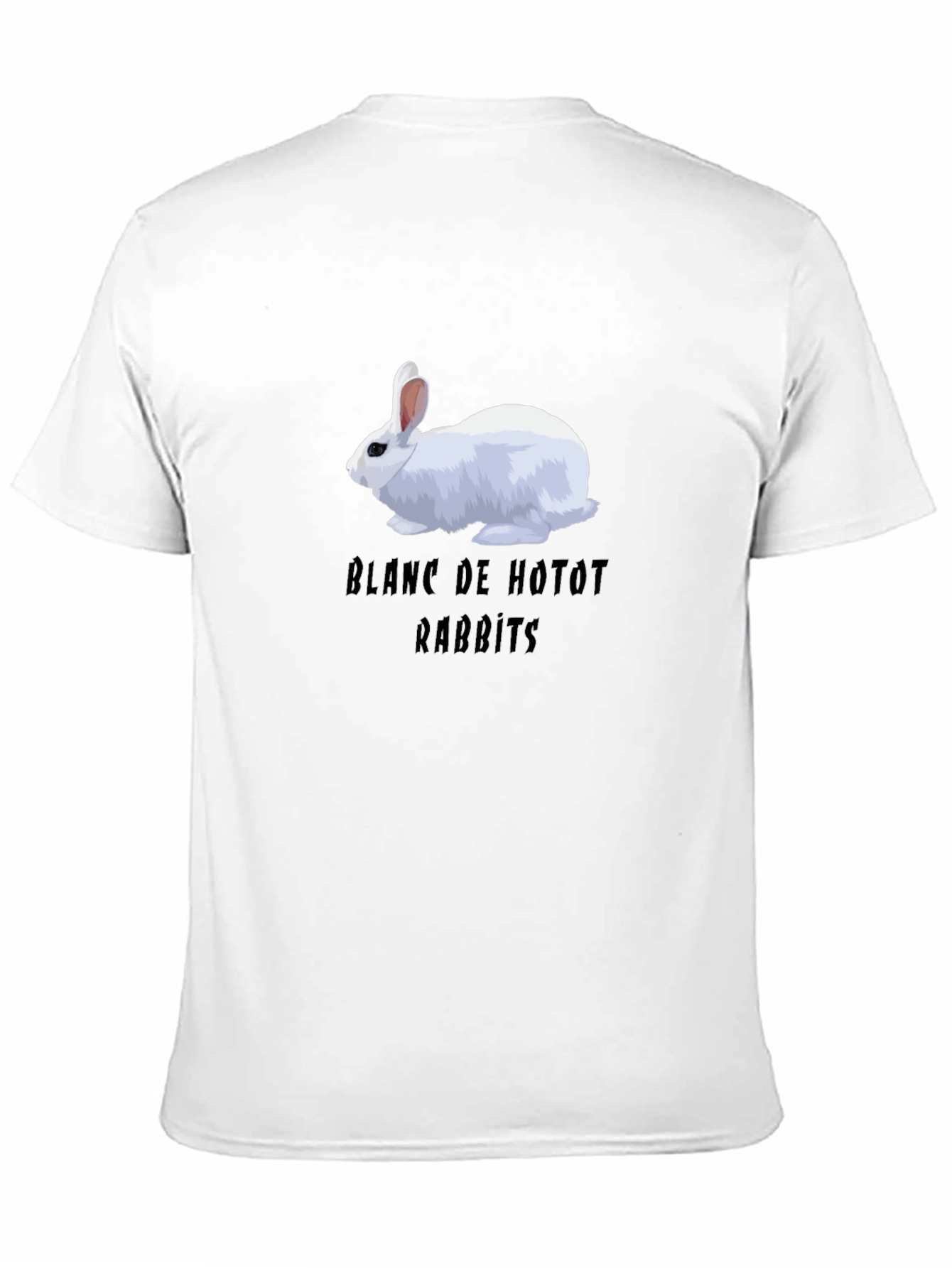 Blanc de Hotot Rabbits Graphic Tee