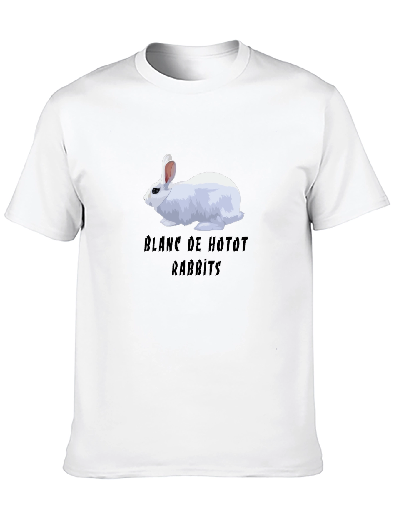 Blanc de Hotot Rabbits Graphic Tee