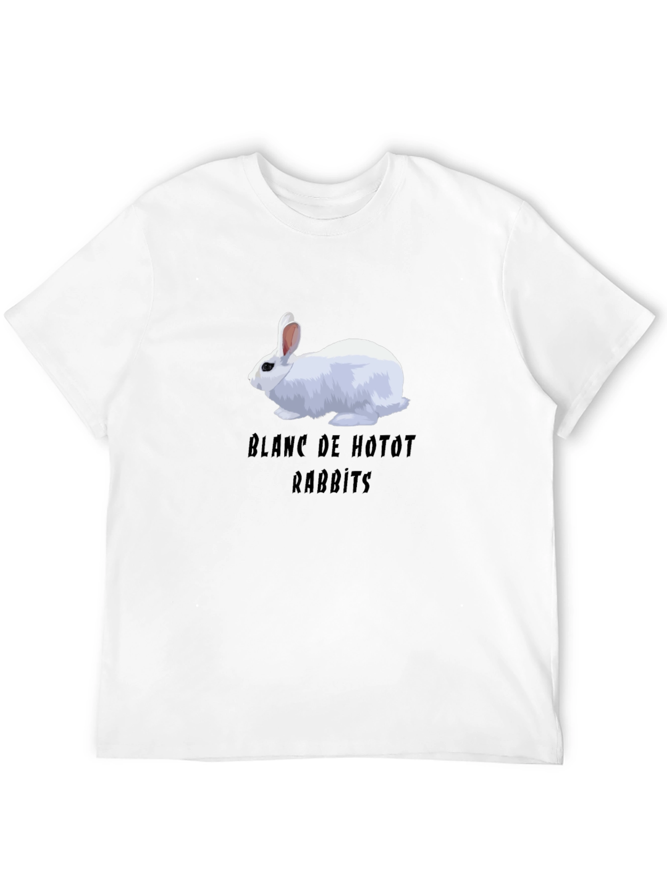 Blanc de Hotot Rabbits Graphic Tee