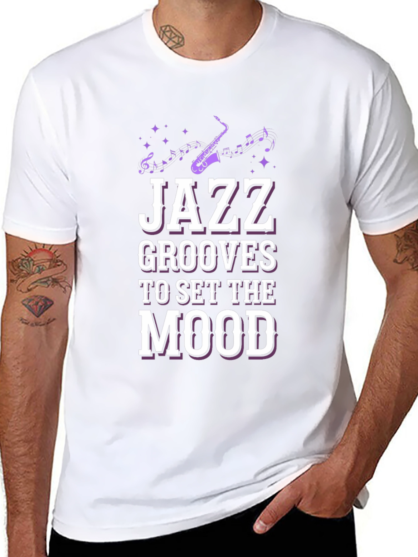 Jazz Grooves Graphic Tee