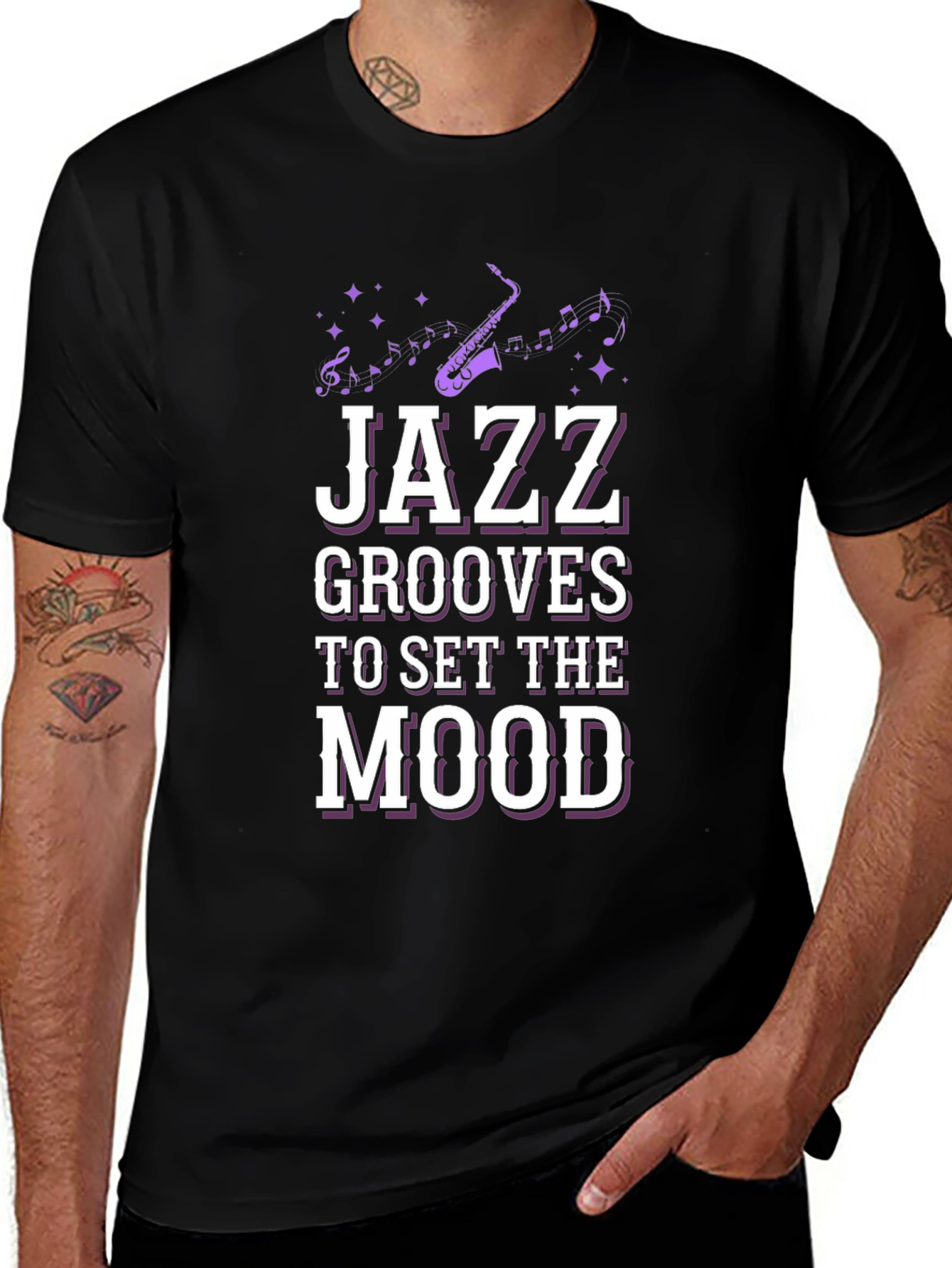 Jazz Grooves Graphic Tee