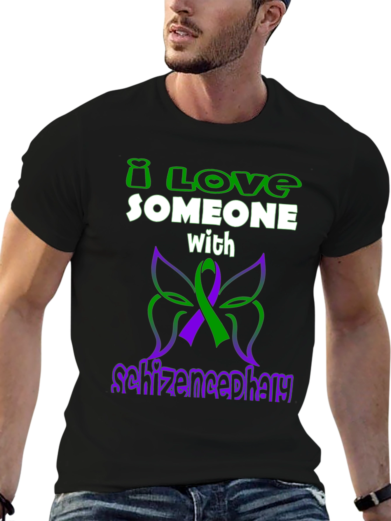 I Love Someone With Schizencephaly T-Shirt
