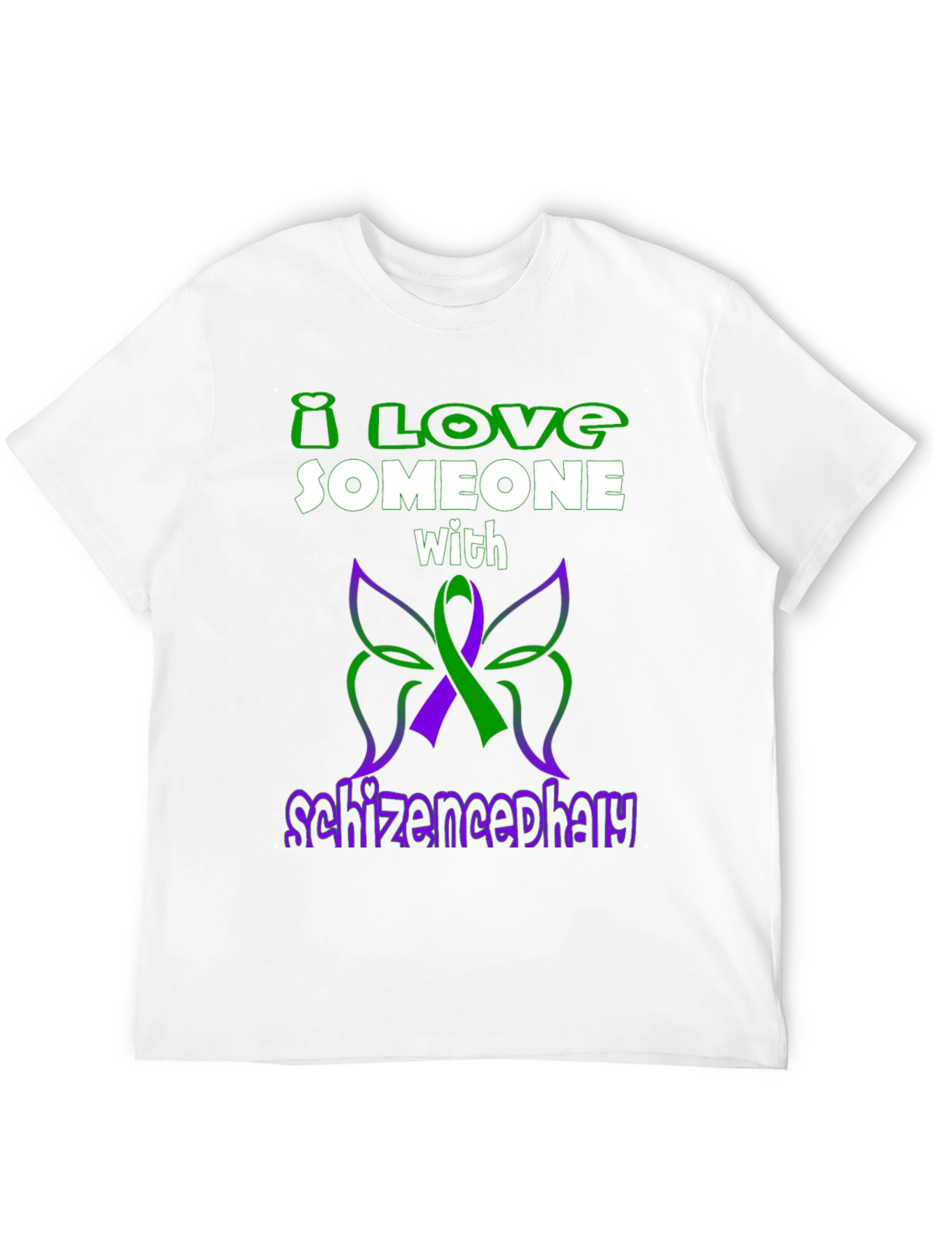 I Love Someone With Schizencephaly T-Shirt