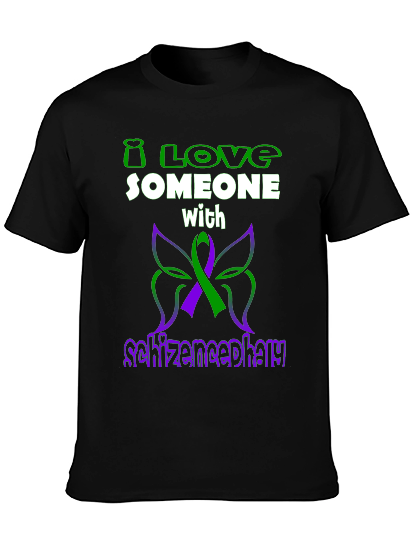 I Love Someone With Schizencephaly T-Shirt