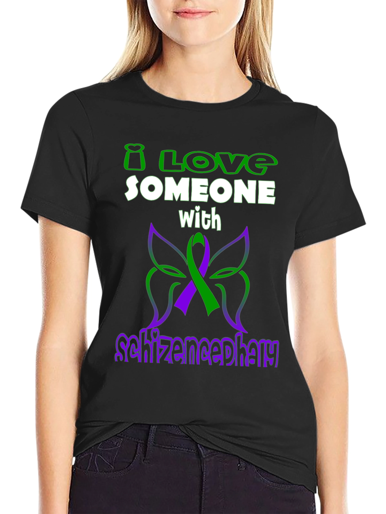 I Love Someone With Schizencephaly T-Shirt