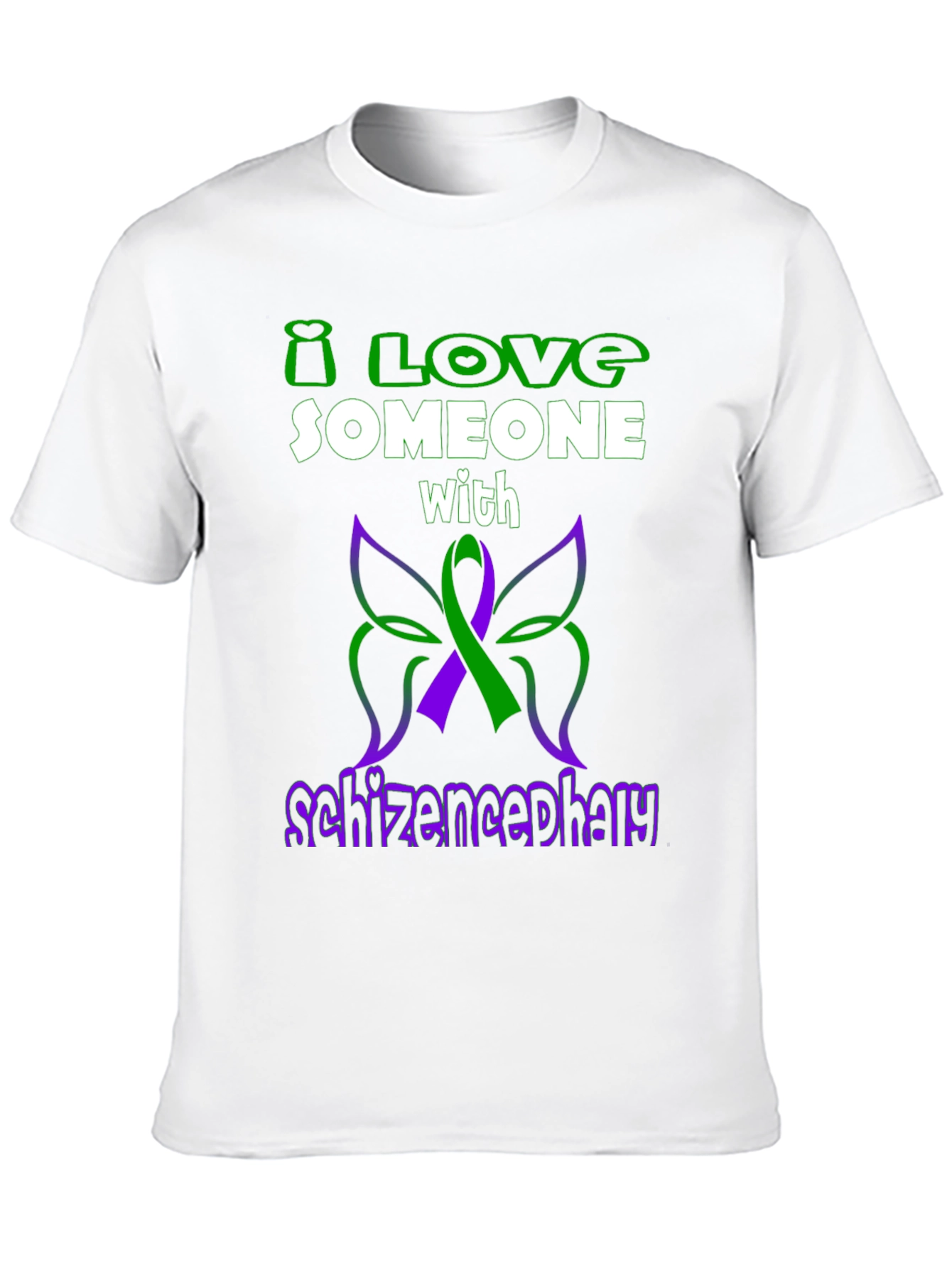I Love Someone With Schizencephaly T-Shirt