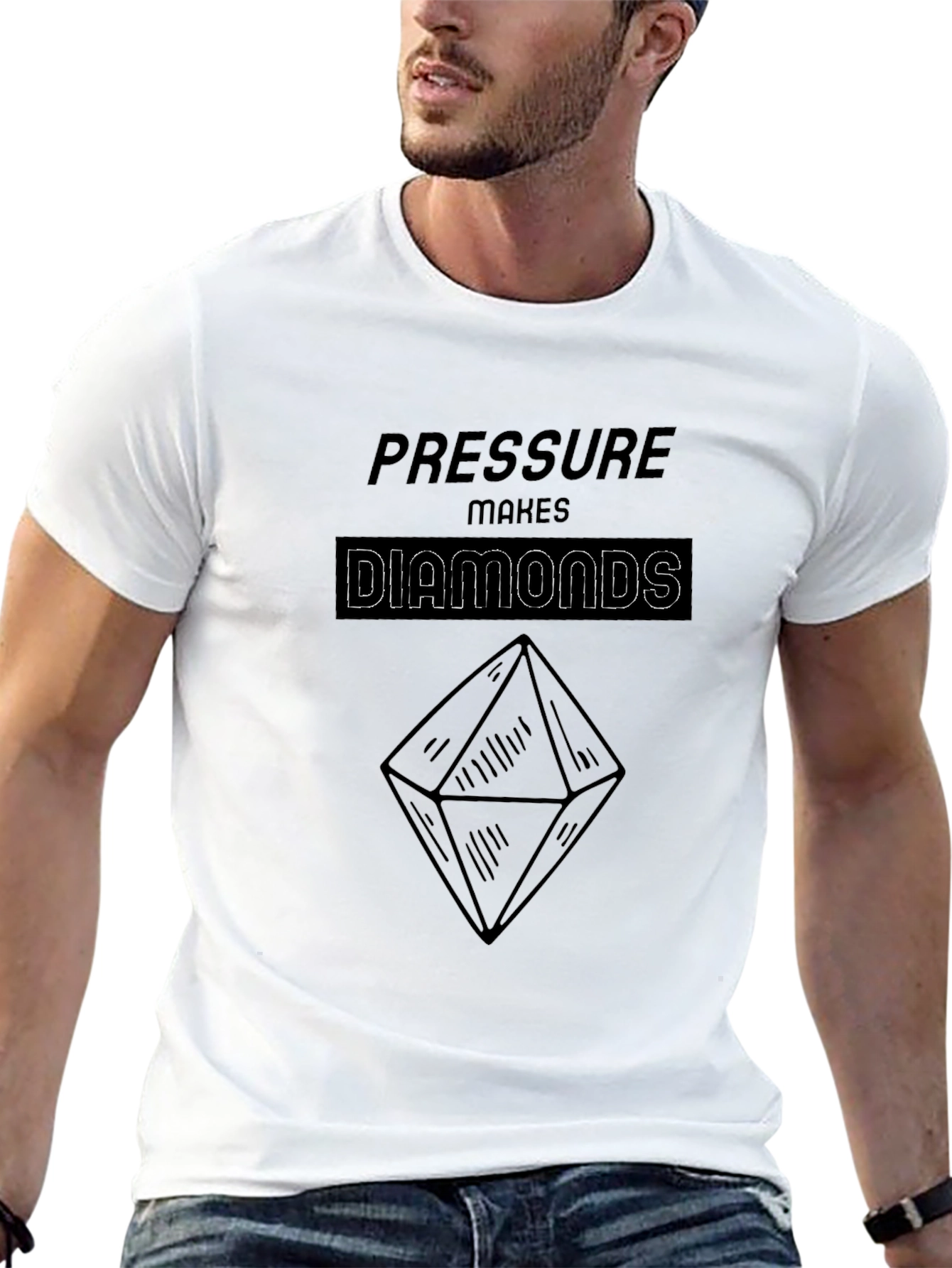 Pressure Makes Diamonds Graphic T-Shirt