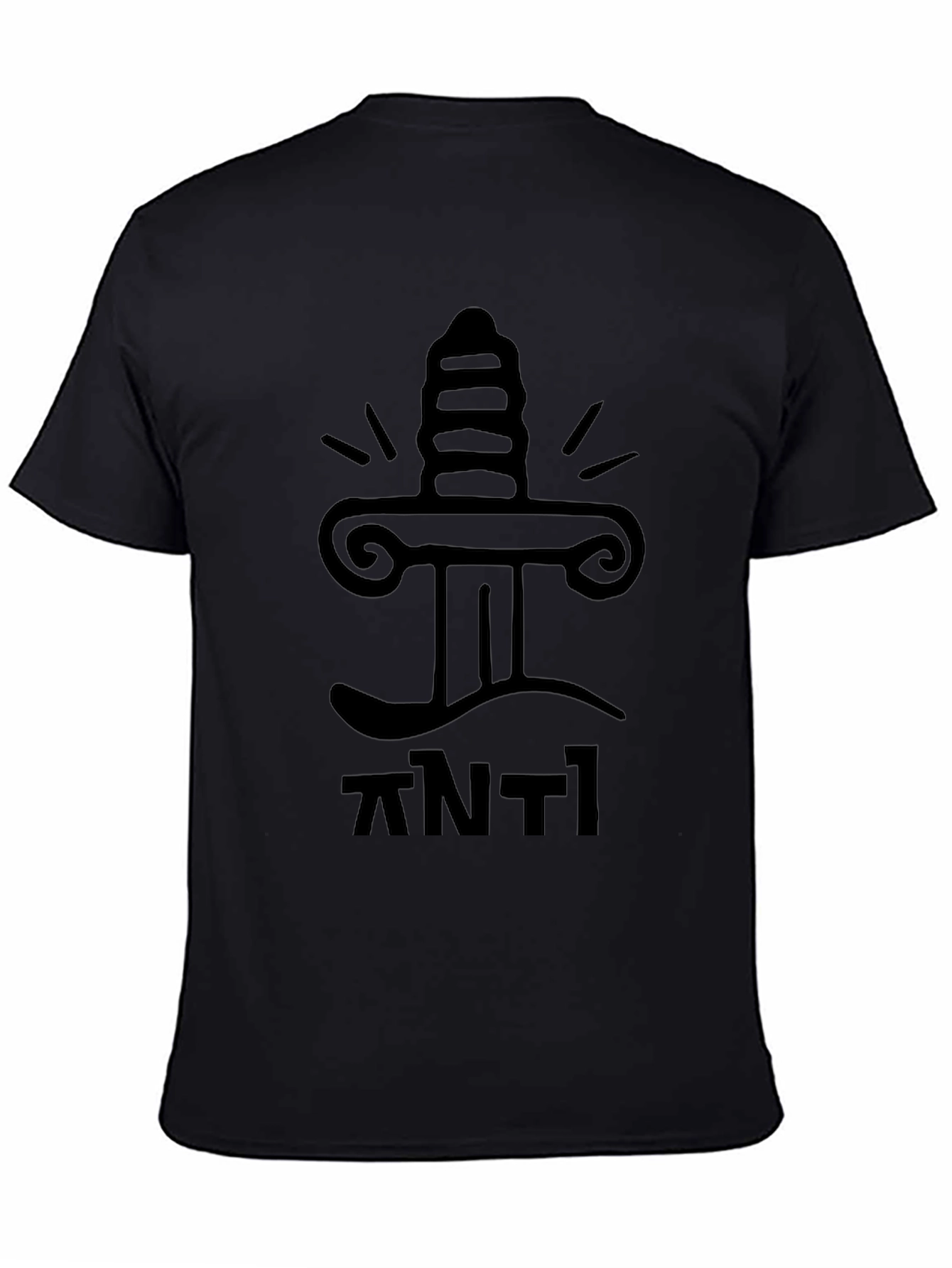 Anti Dagger Graphic T-Shirt - Edgy Streetwear Tee