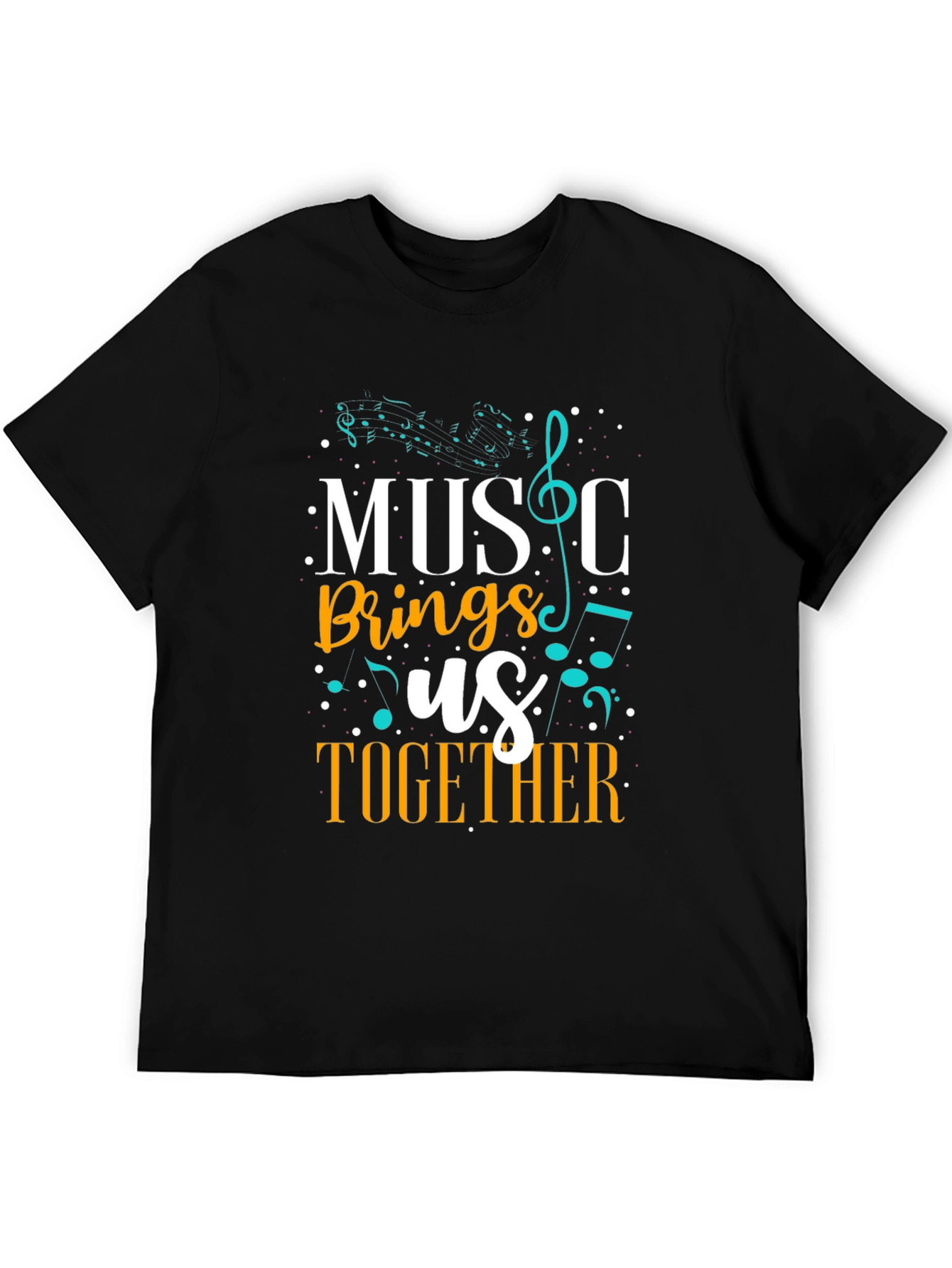 Music Brings Us Together Graphic Tee