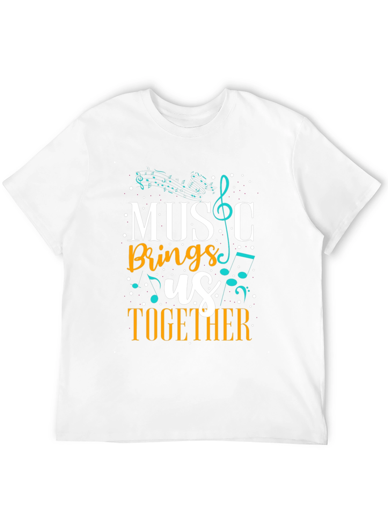 Music Brings Us Together Graphic Tee