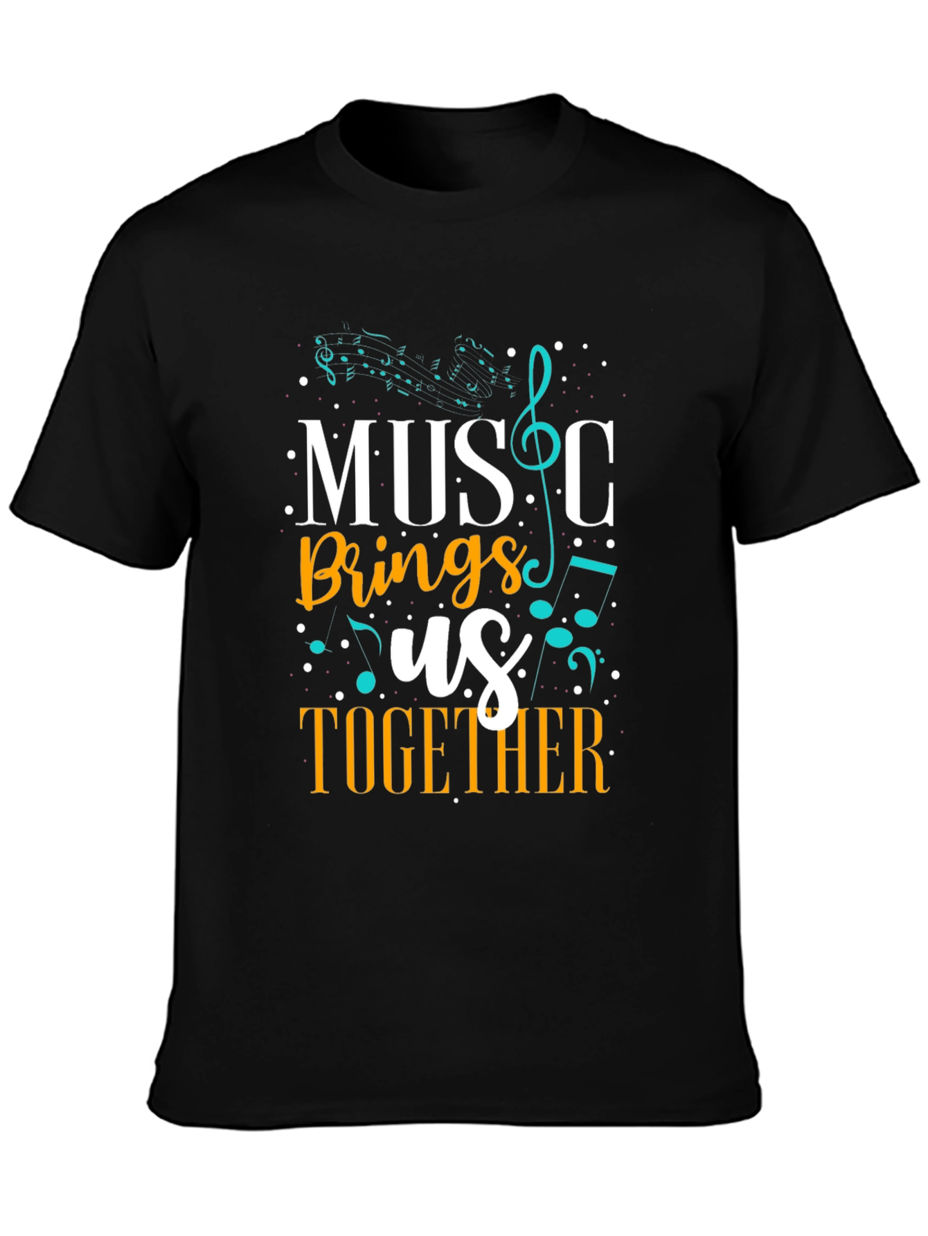 Music Brings Us Together Graphic Tee