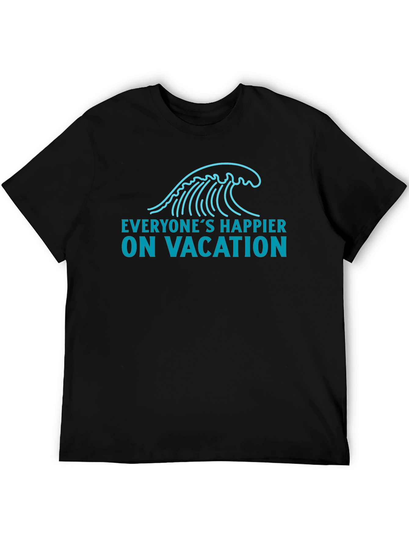 Vacation Wave Graphic Tee - Relaxed Fit