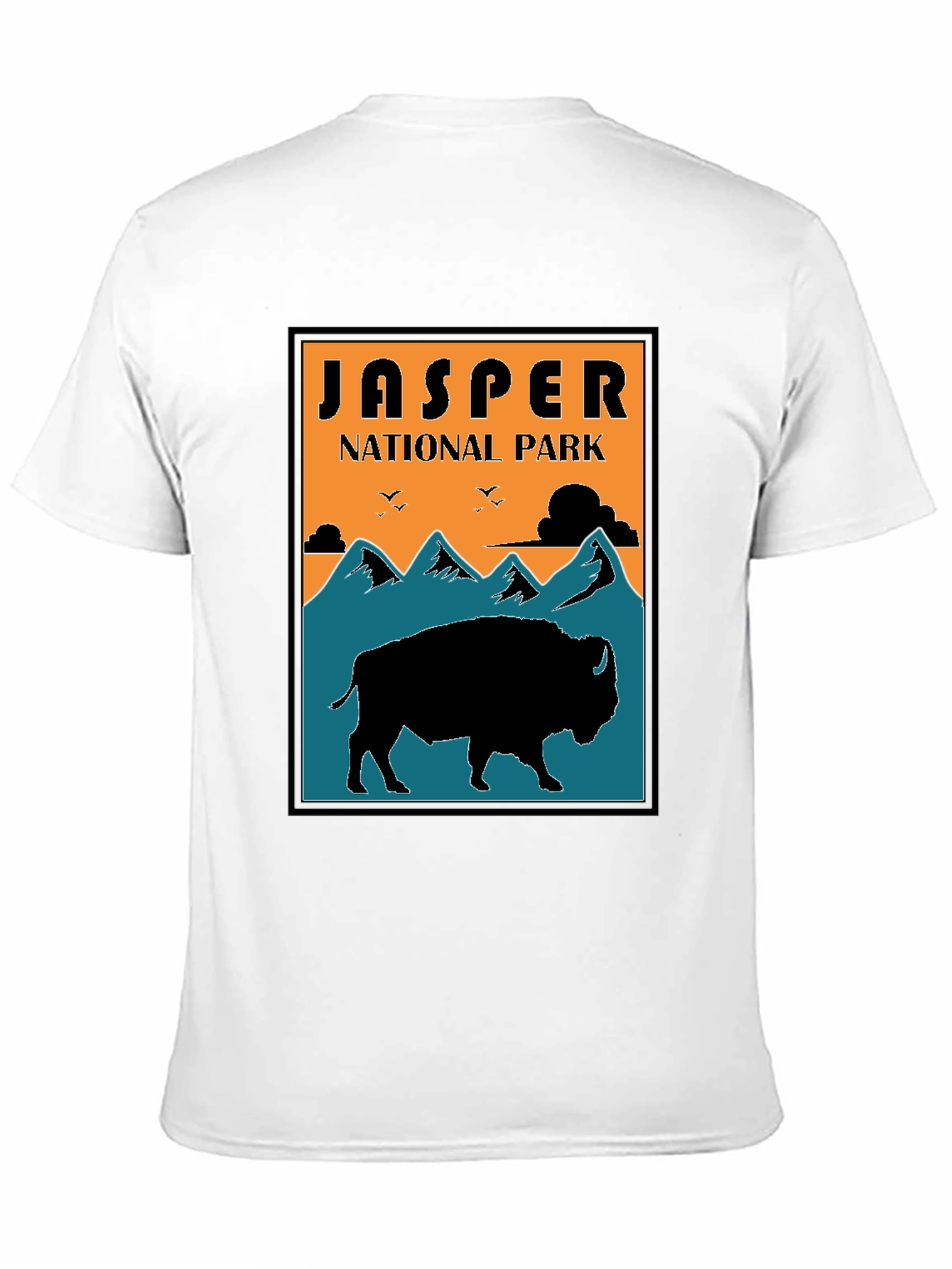 Jasper National Park Buffalo T-Shirt