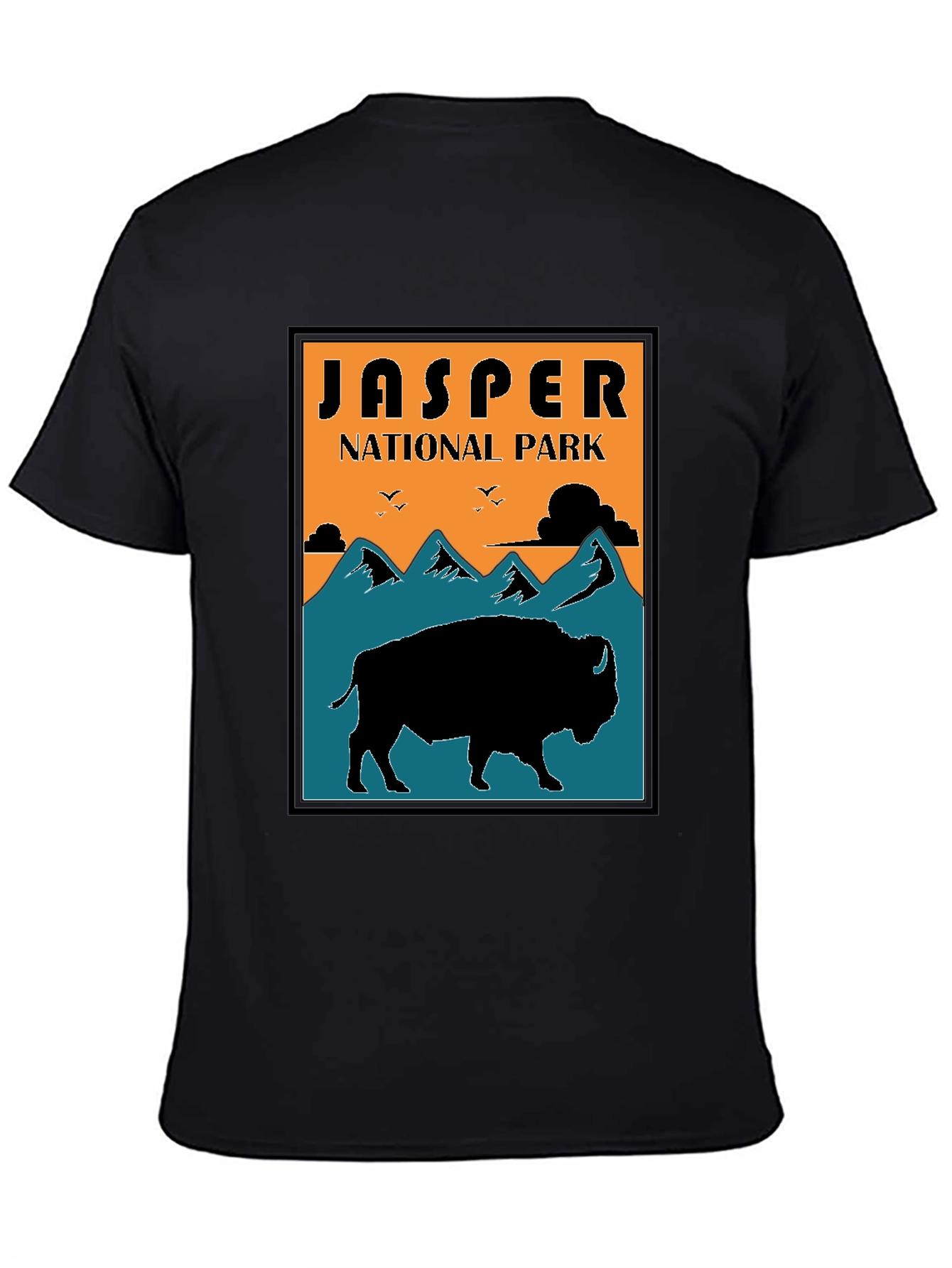 Jasper National Park Buffalo T-Shirt