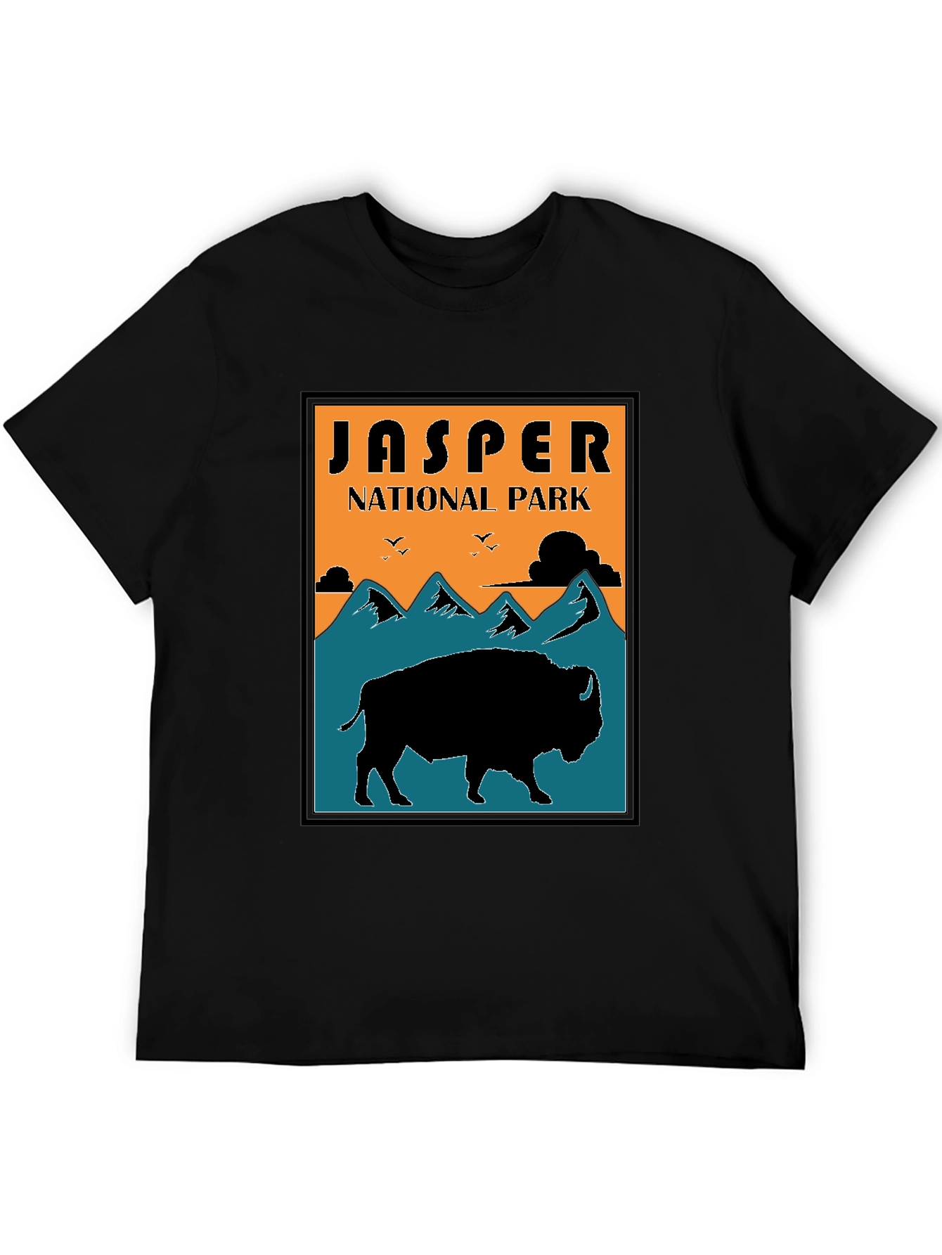 Jasper National Park Buffalo T-Shirt