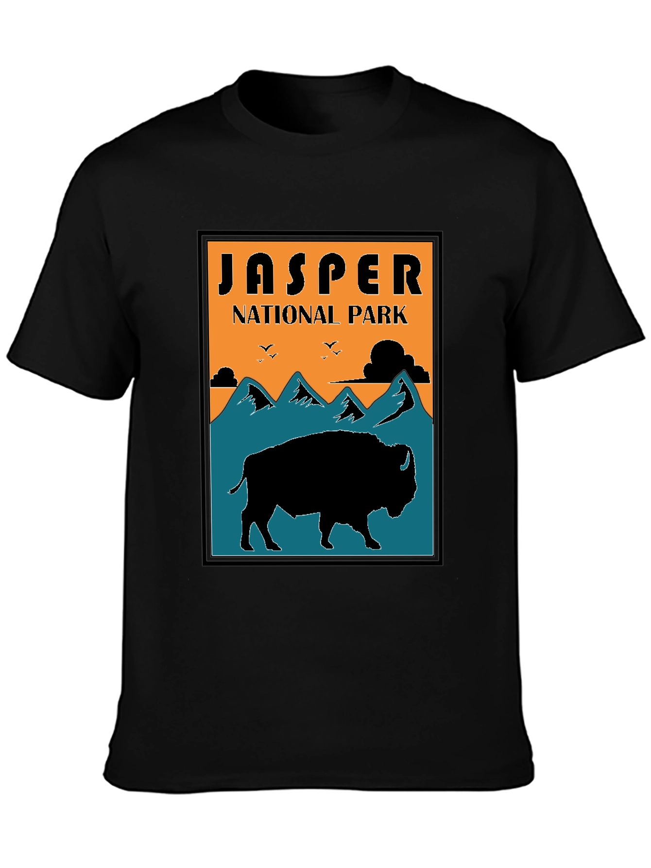 Jasper National Park Buffalo T-Shirt