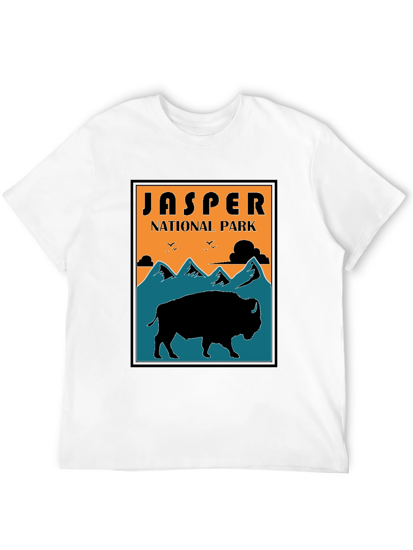 Jasper National Park Buffalo T-Shirt