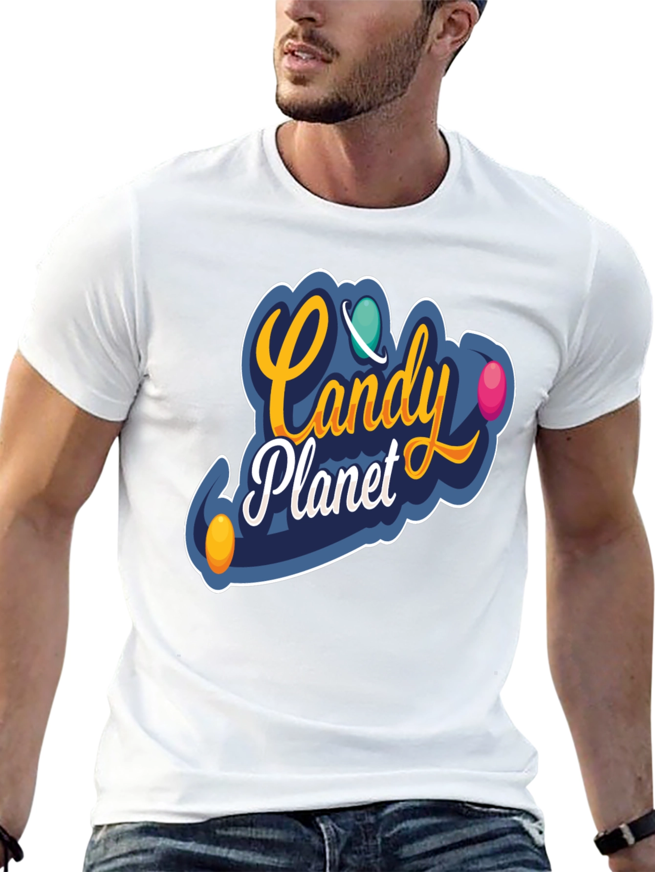 Candy Planet Graphic T-Shirt - Fun & Stylish!