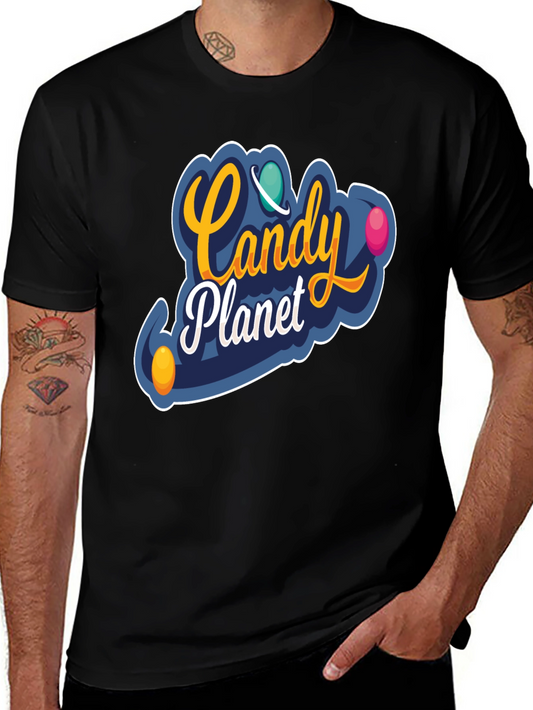 Candy Planet Graphic T-Shirt - Fun & Stylish!