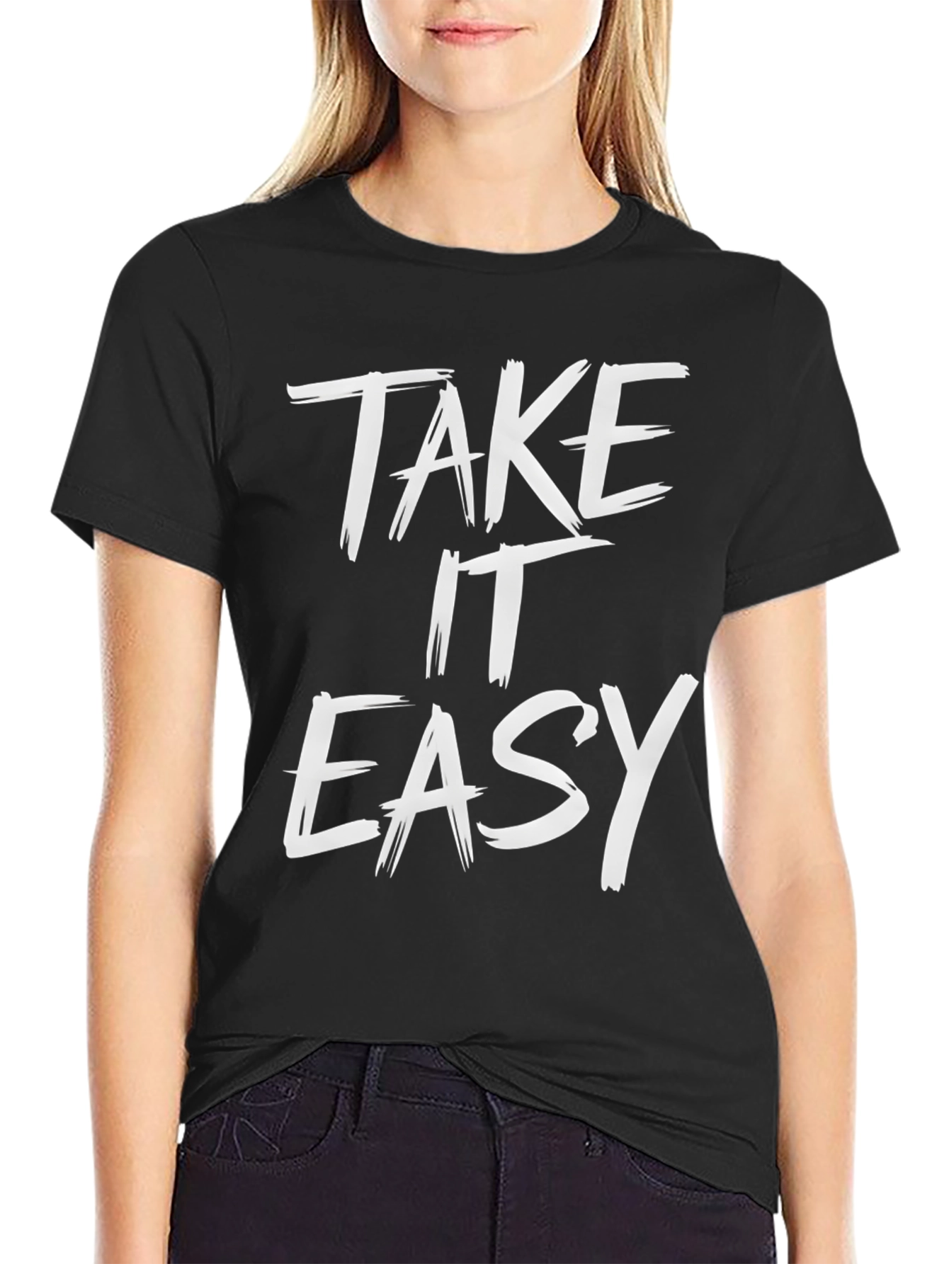 Take It Easy Graphic Tee - Casual Comfort