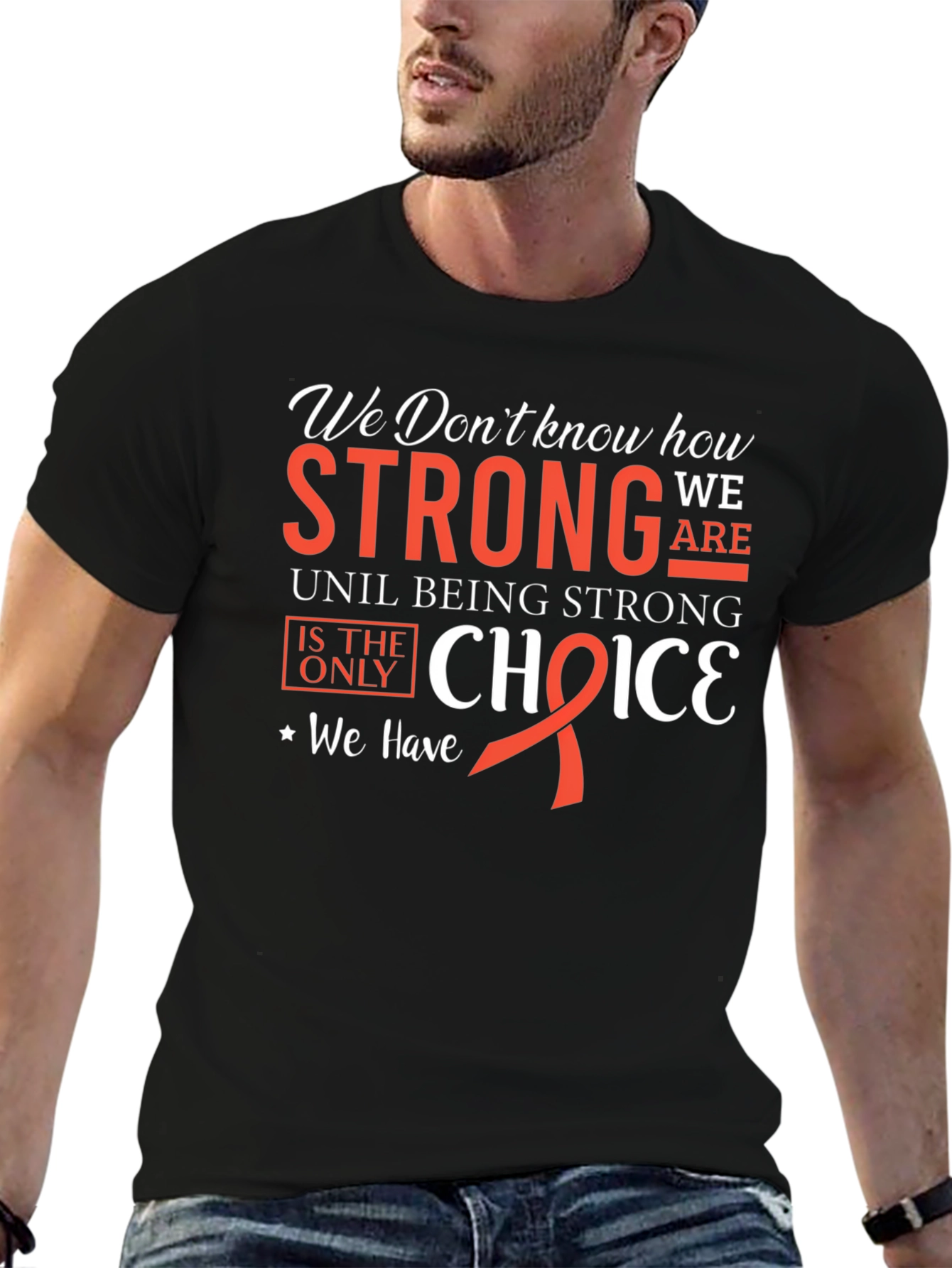 Inspirational Strong Graphic T-Shirt