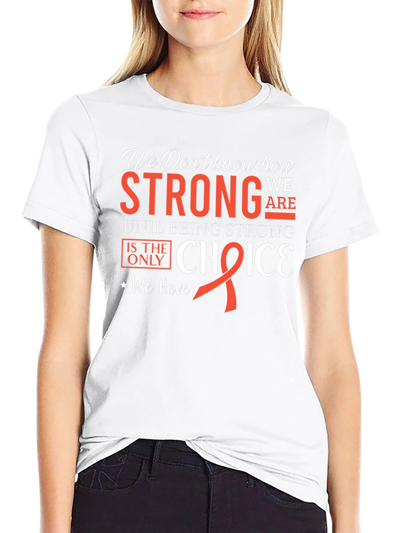 Inspirational Strong Graphic T-Shirt