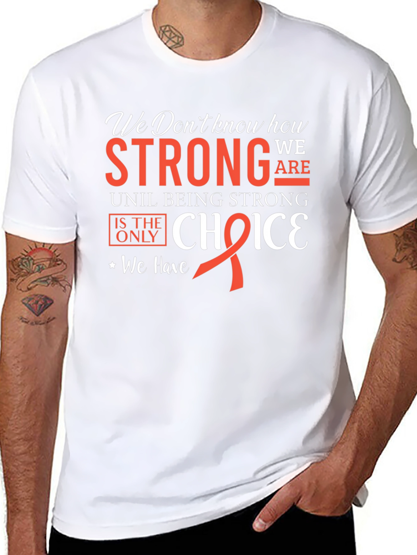 Inspirational Strong Graphic T-Shirt