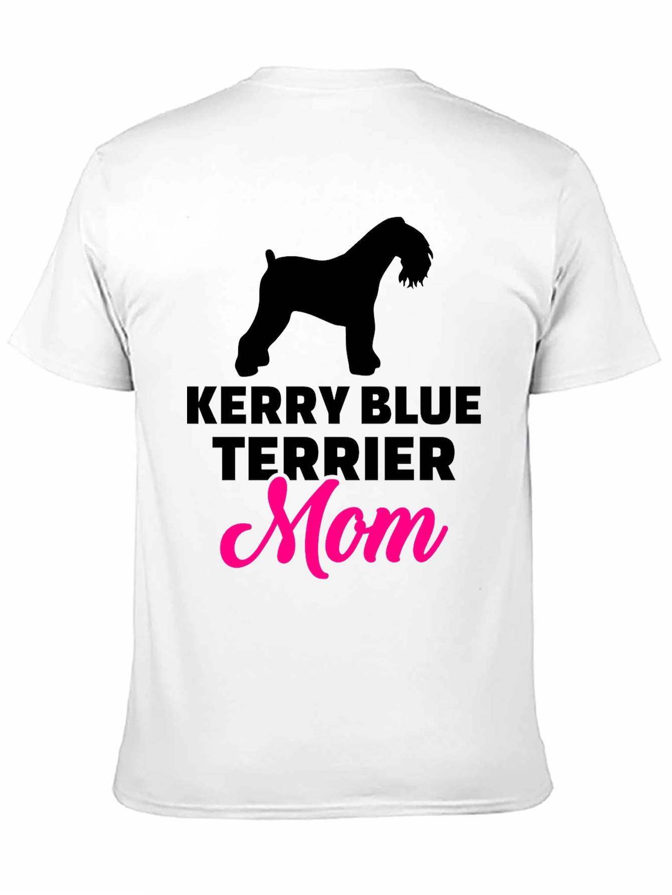 Kerry Blue Terrier Mom T-Shirt Black