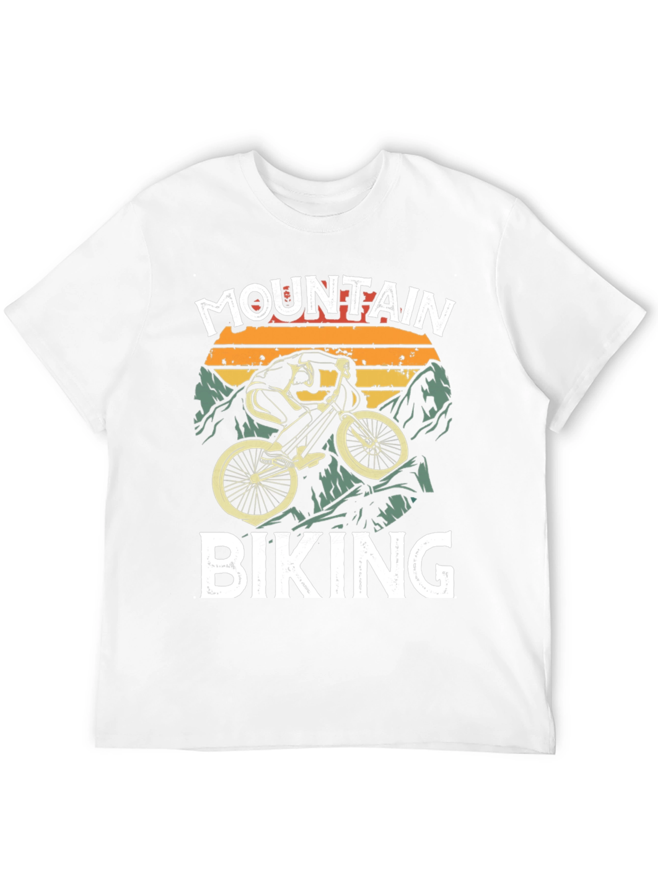Mountain Biking Graphic Tee