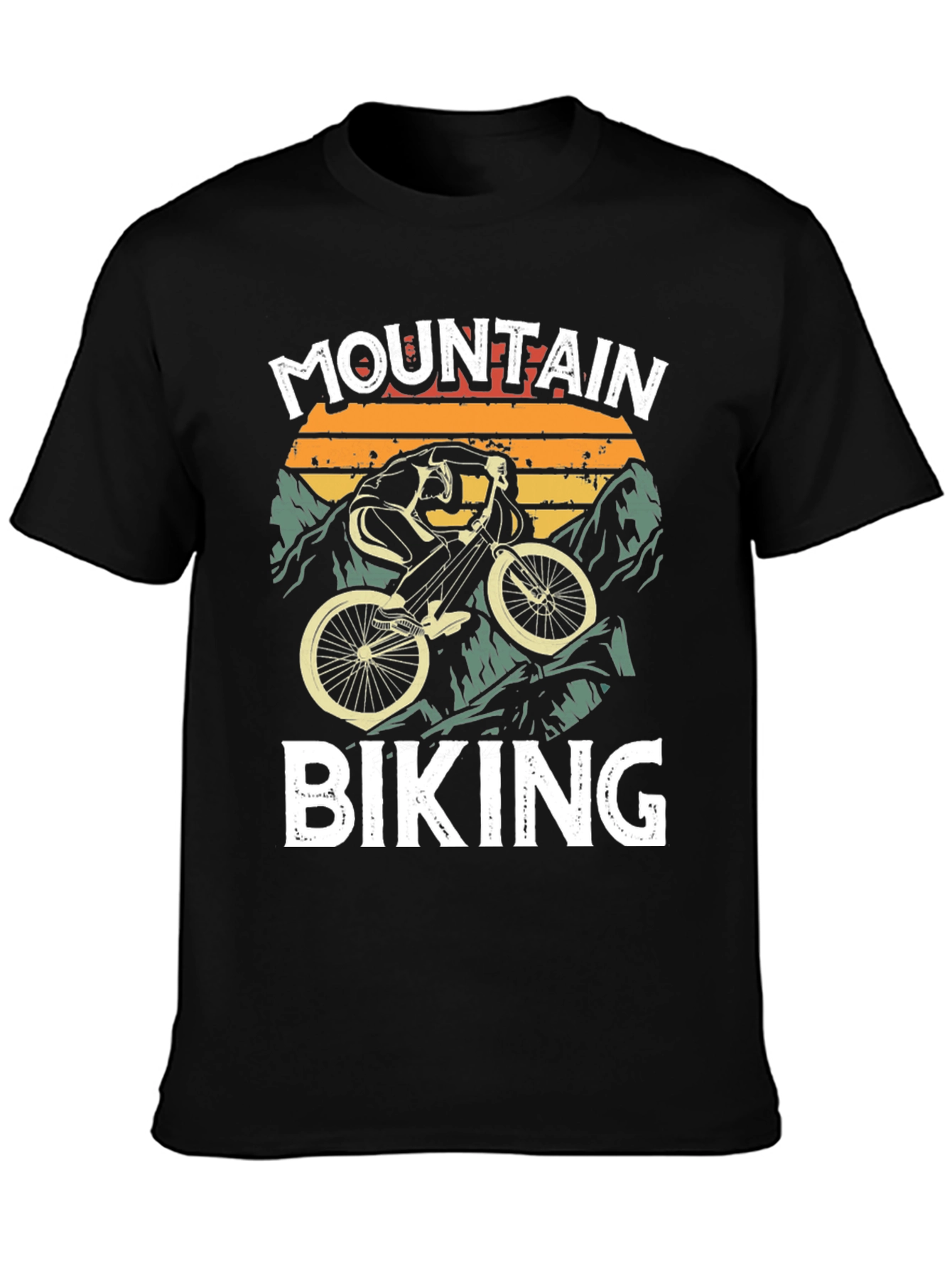 Mountain Biking Graphic Tee