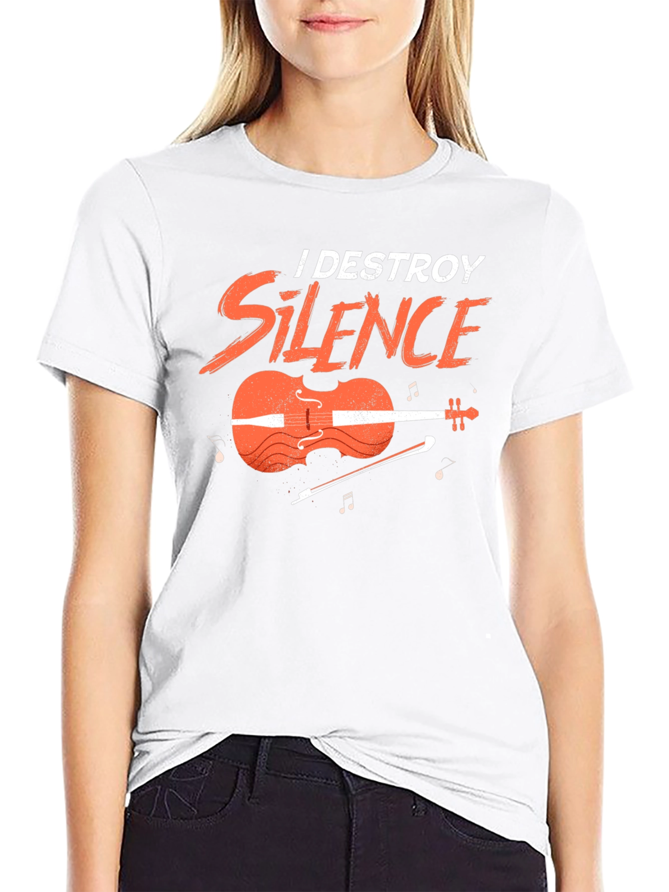 I Destroy Silence Graphic Tee