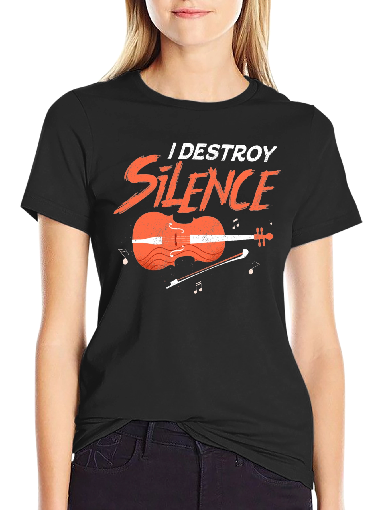 I Destroy Silence Graphic Tee