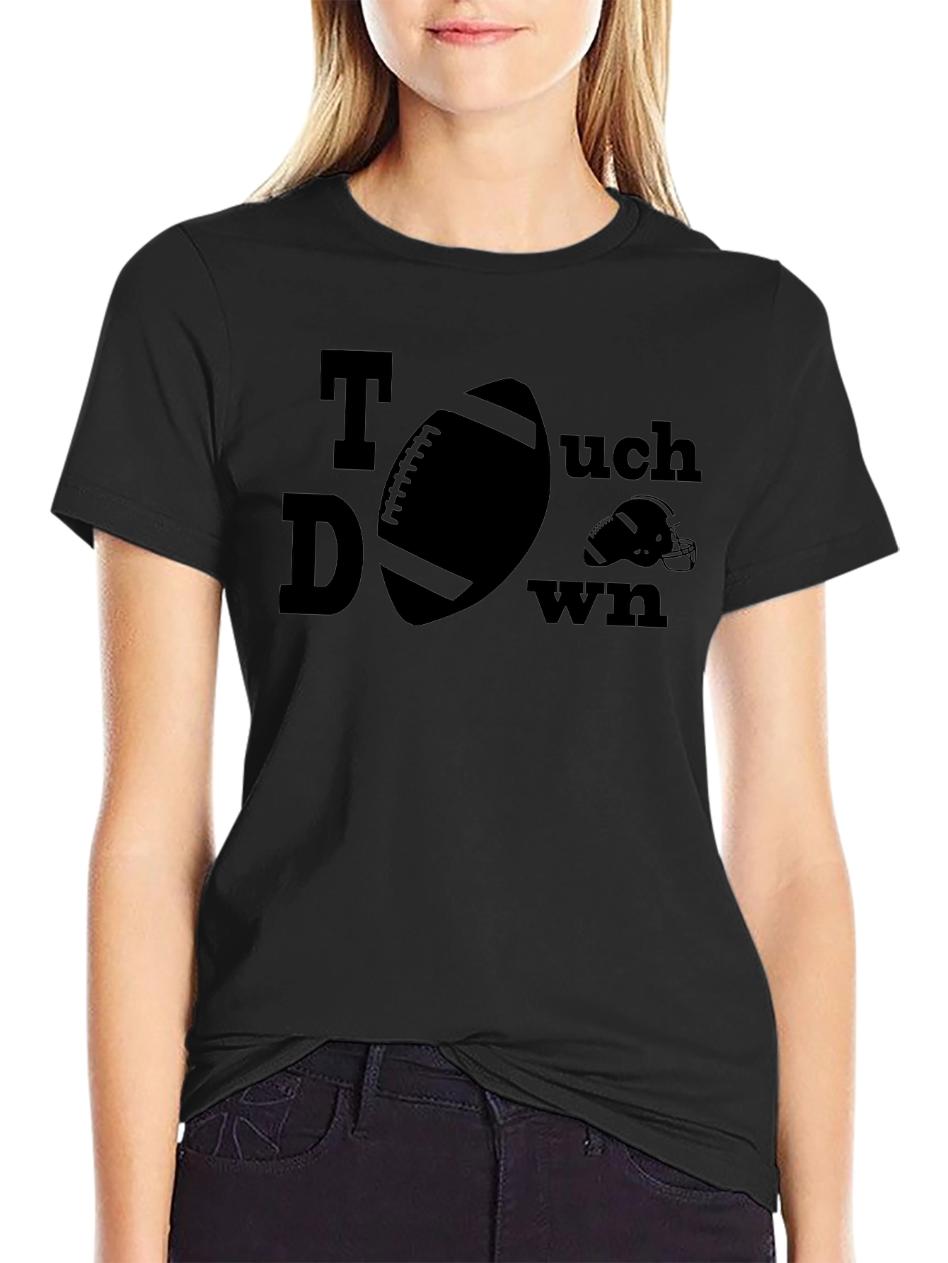 Touchdown Football Graphic T-Shirt