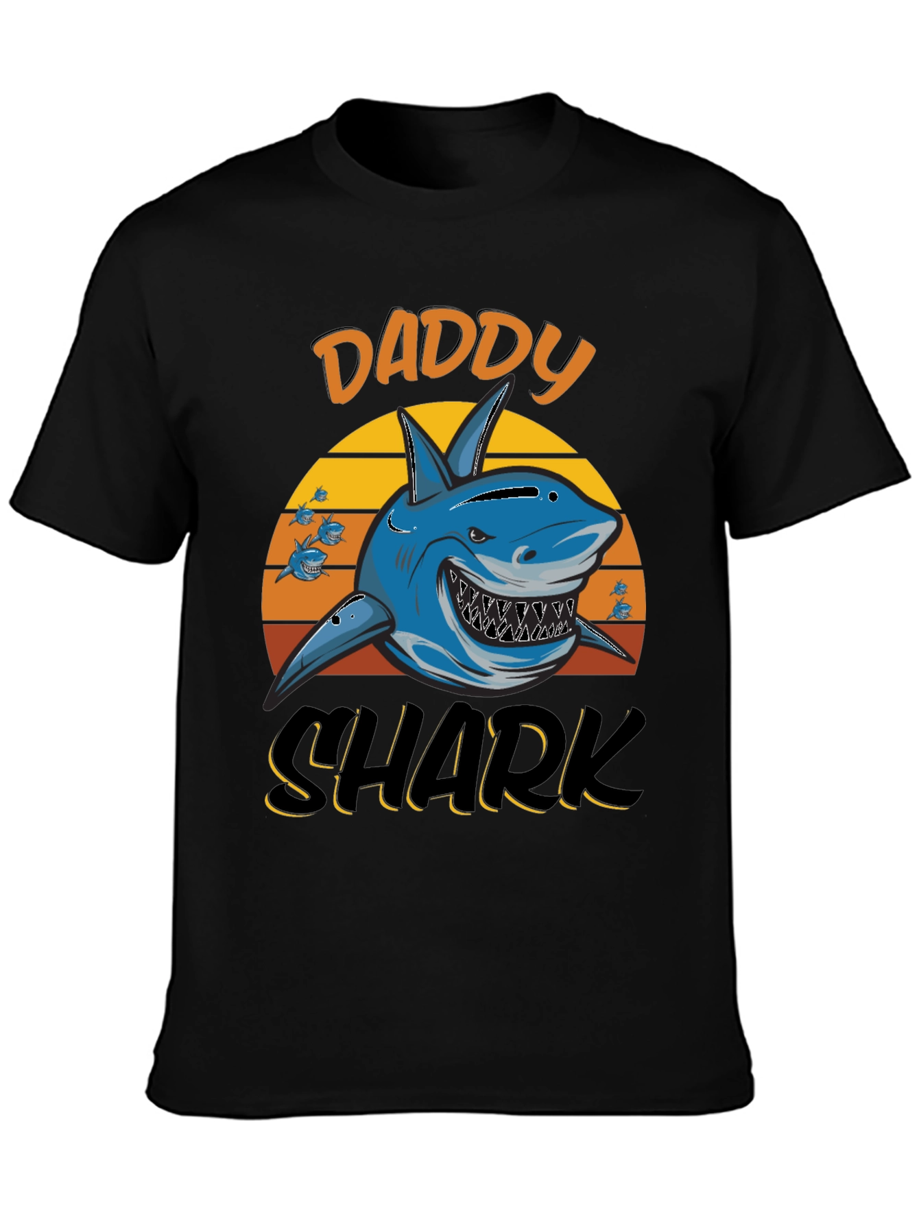 Daddy Shark Graphic Tee - Fathers Day Gift