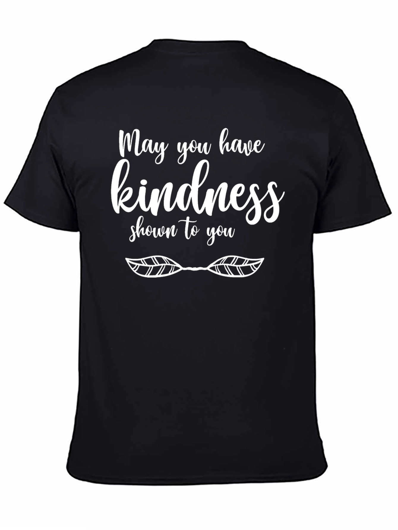 Kindness Graphic T-Shirt - Black Unisex Tee
