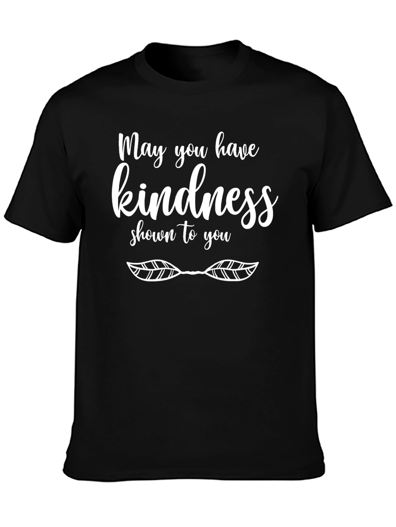 Kindness Graphic T-Shirt - Black Unisex Tee