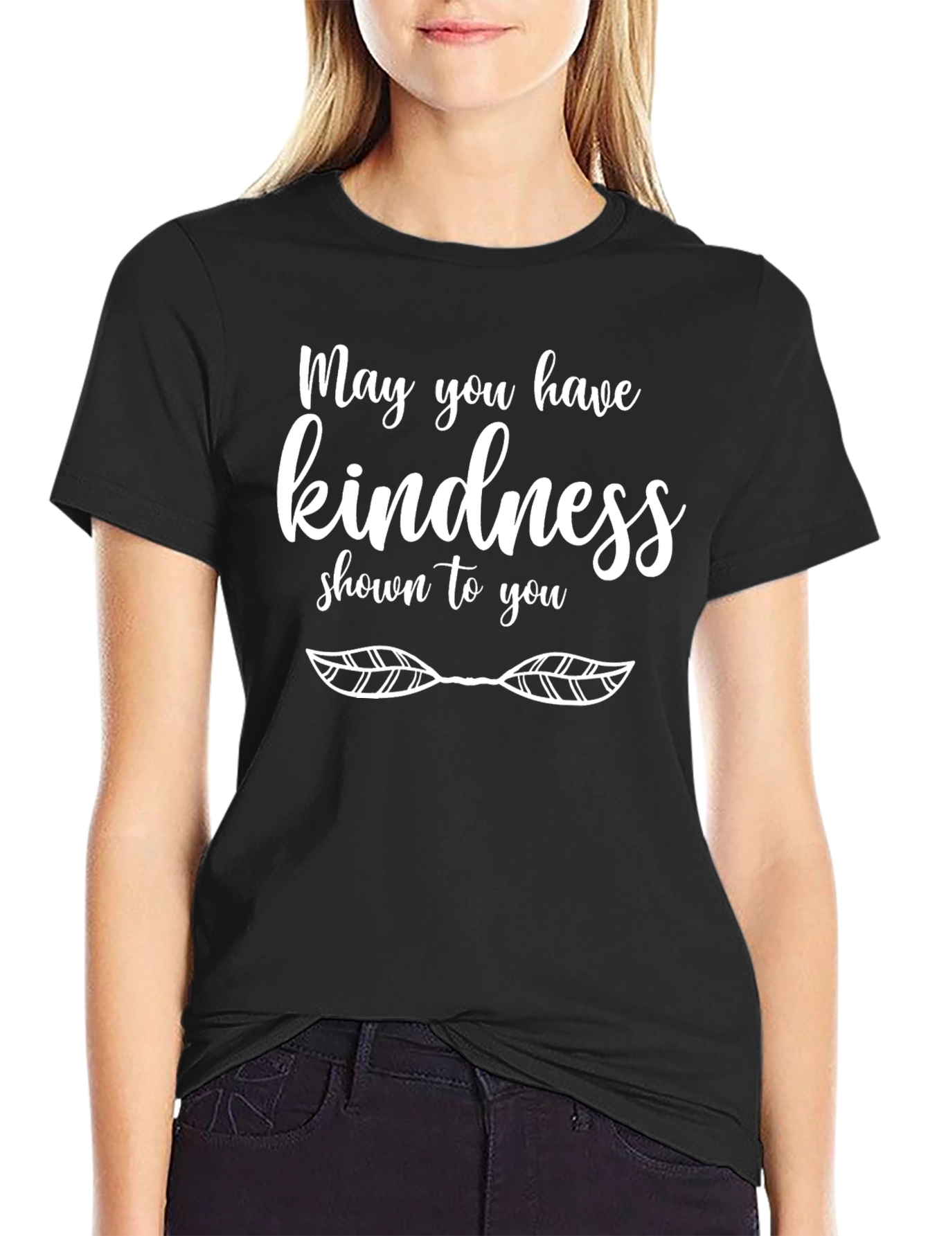 Kindness Graphic T-Shirt - Black Unisex Tee