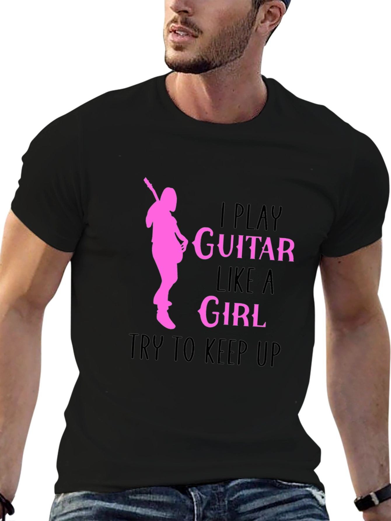 I Play Guitar Like a Girl T-Shirt