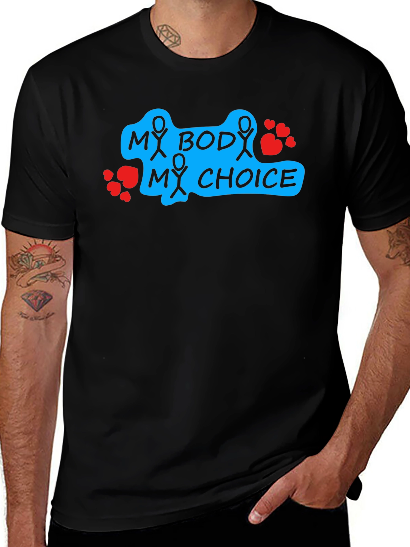 My Body My Choice Graphic Tee - Pro Choice