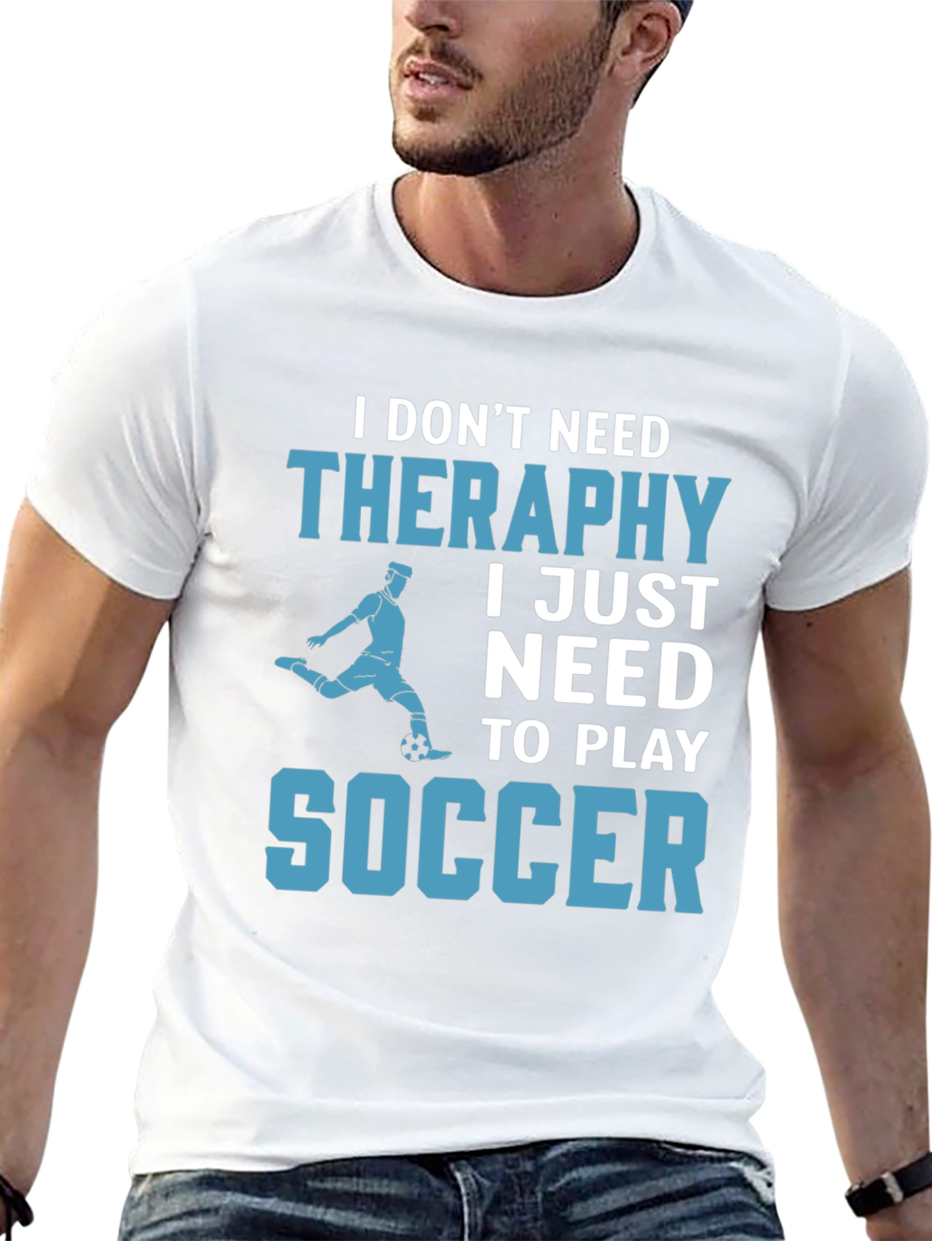 Soccer Therapy T-Shirt - Play Soccer!